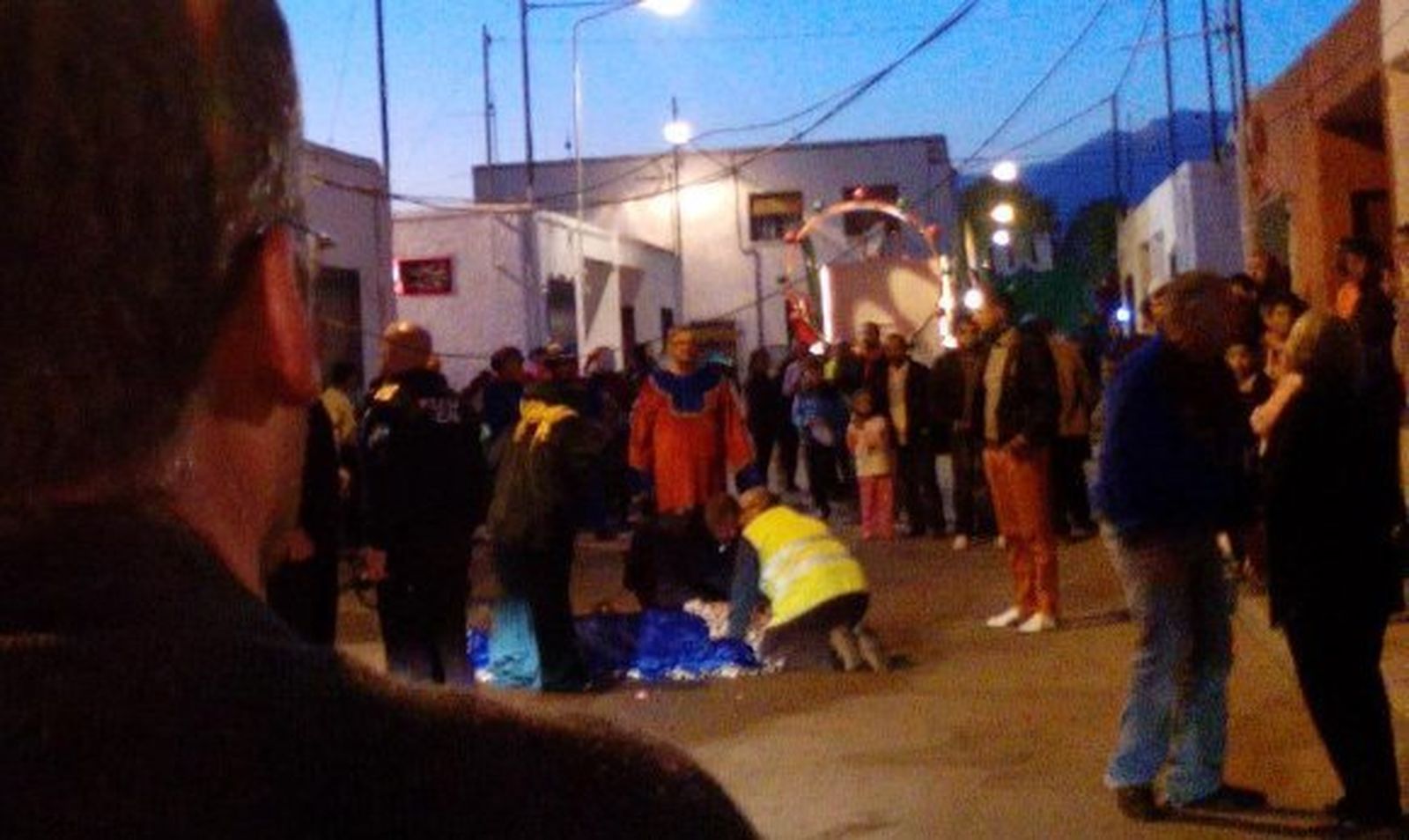 Fallece el Rey Mago que se cayó de su carroza en Níjar debido a un cable