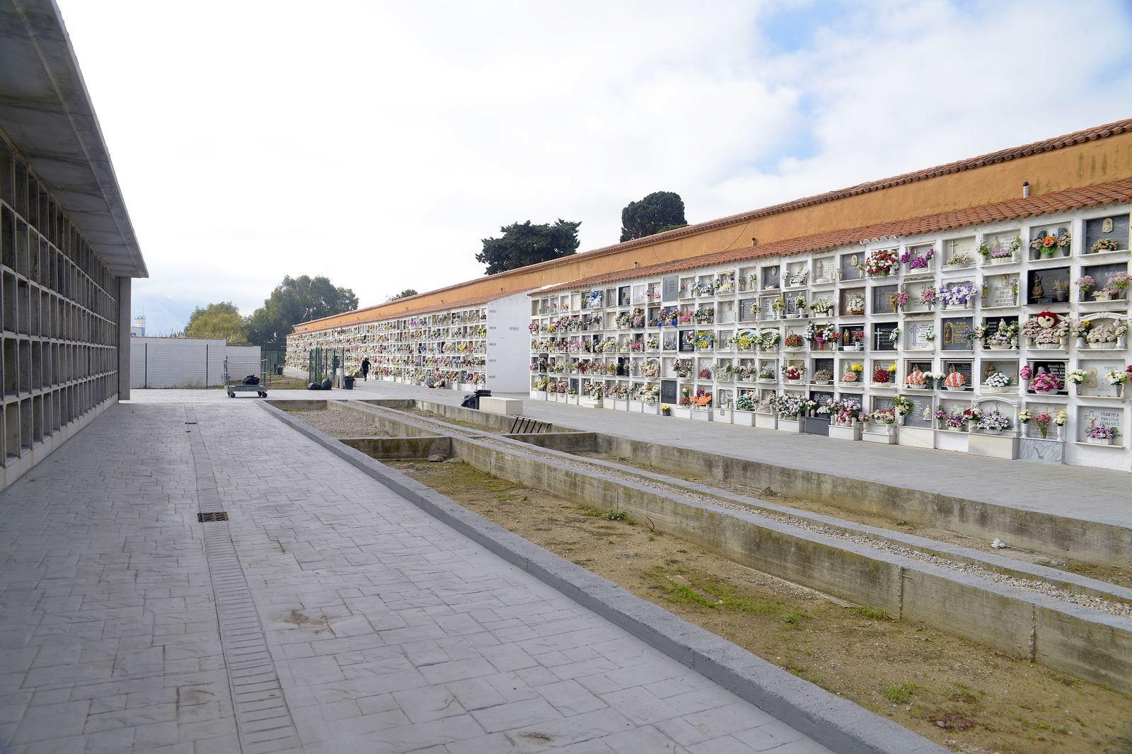 Fotos del cementario de La Línea en el día de los  difuntos