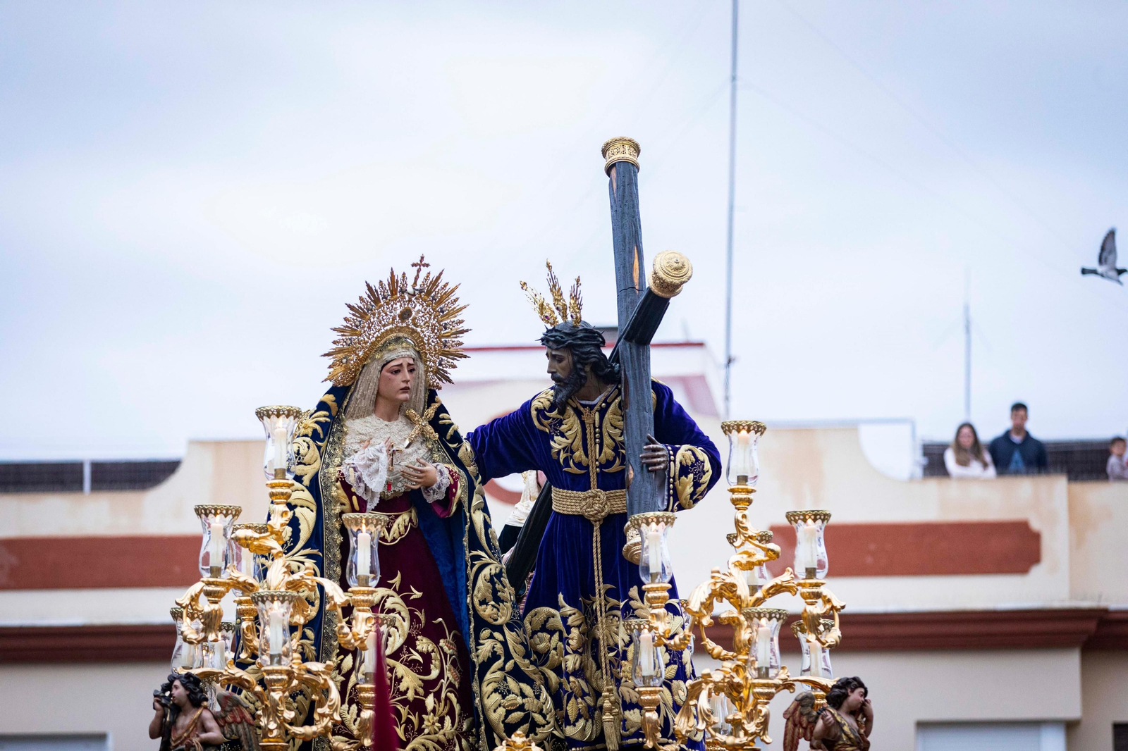 Las imágenes de la cofradía de Afligidos de la Semana Santa de San Fernando 2024