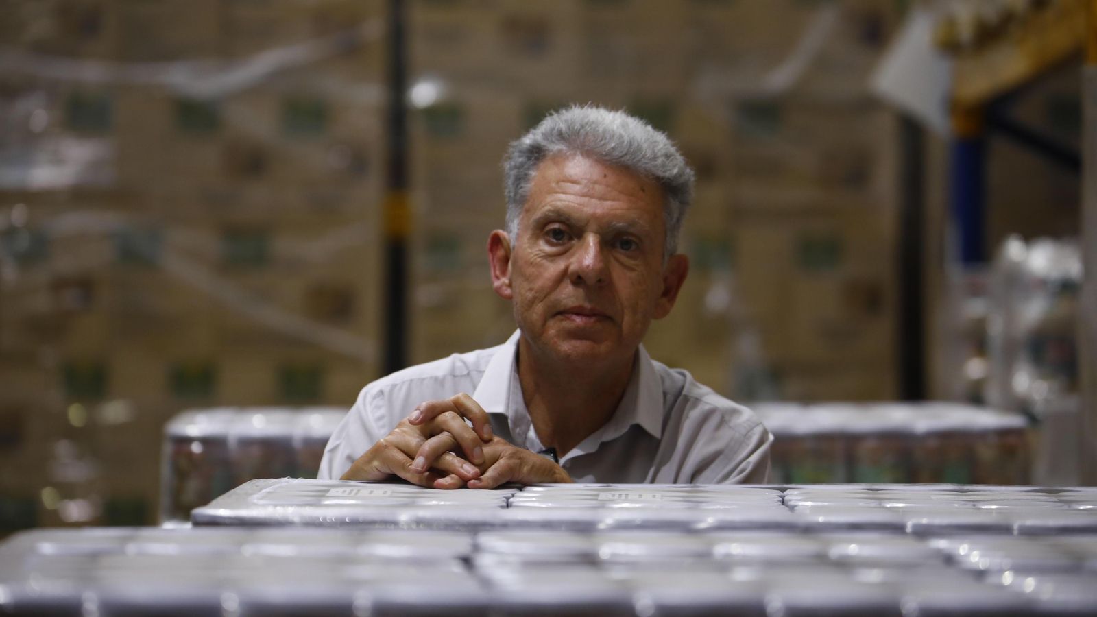 El presidente del Banco de Alimentos, Rafael Revuelto. El presidente del Banco de Alimentos, Rafael Revuelto.
