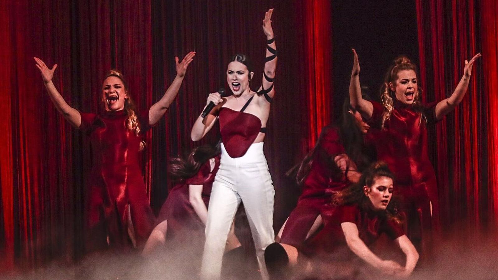 Blanca Paloma en su interpetación del 'Eaea'