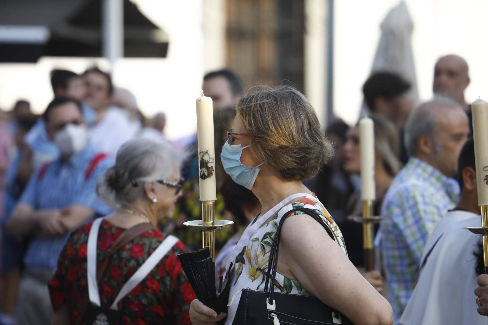 La procesión de la Virgen del Carmen de Puerta Nueva de Córdoba, en imágenes