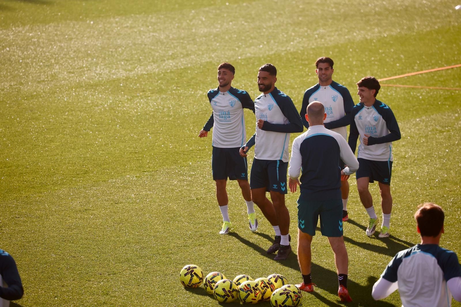 El Málaga CF se prepara para asaltar El Arcángel