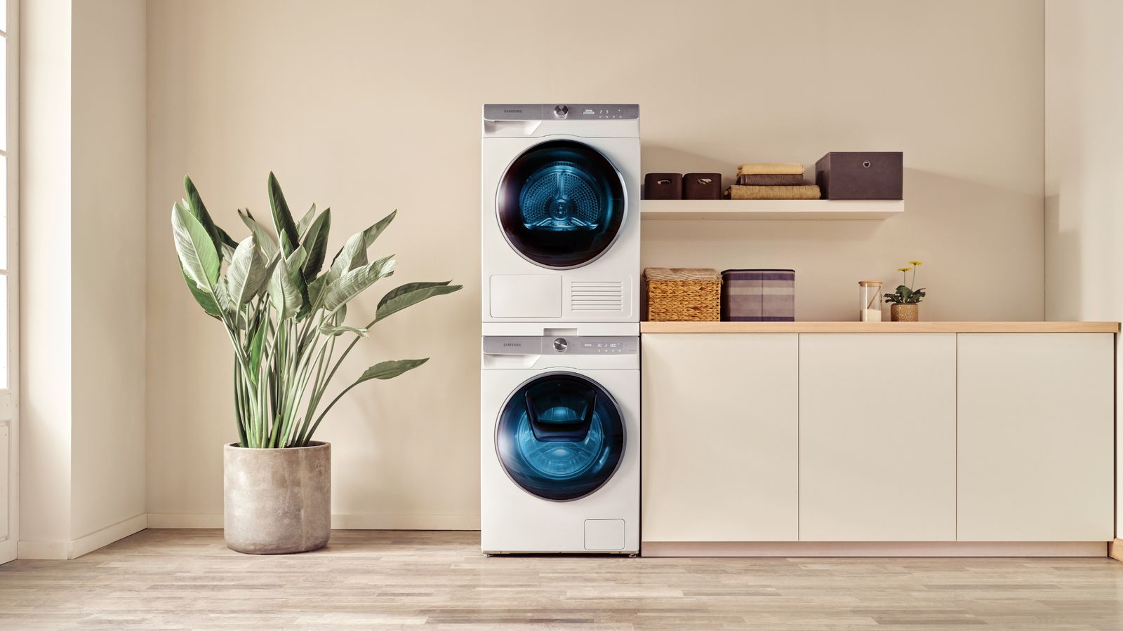 Lavadoras y secadoras de Samsung