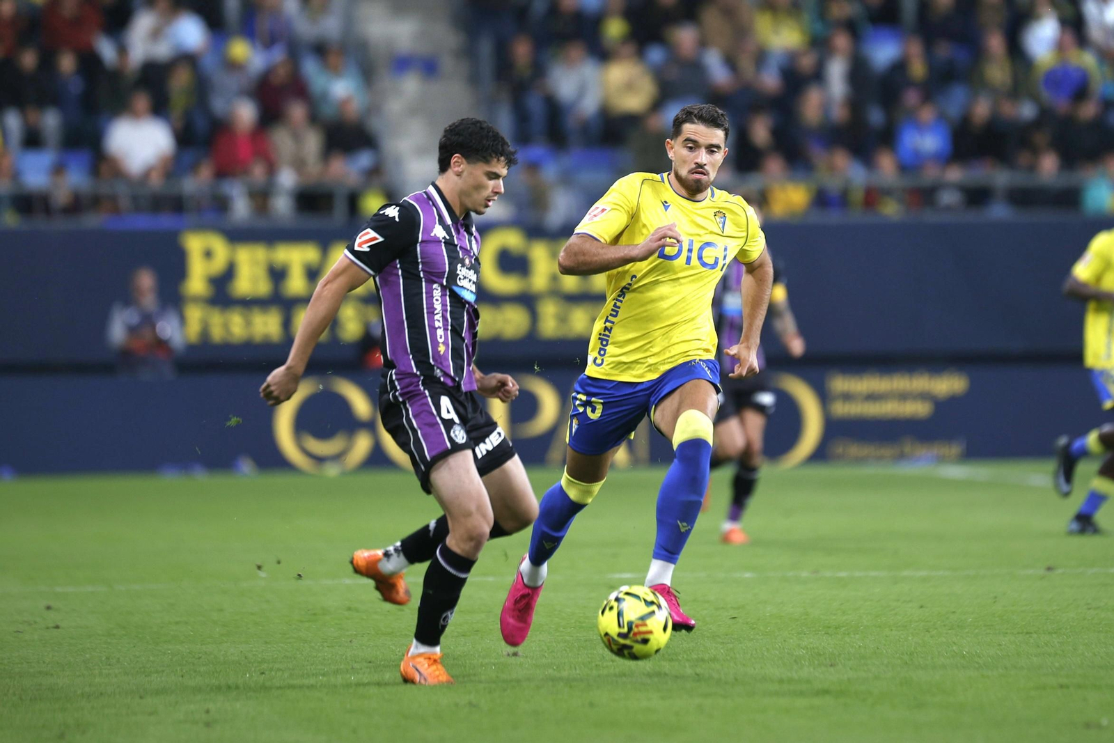 Las imágenes del Cádiz CF- Valladolid