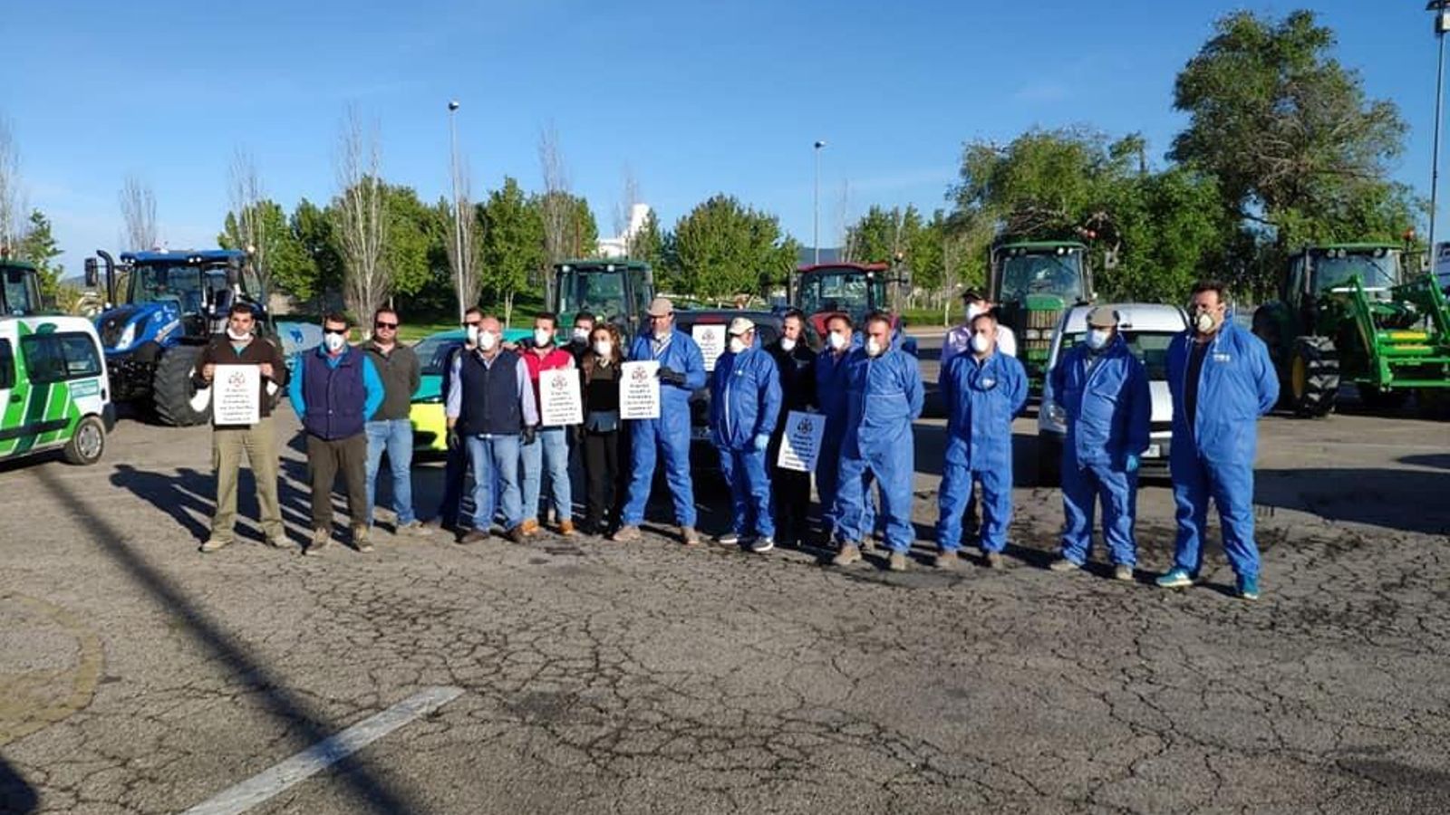 Agricultores de Espejo. Agricultores de Espejo.