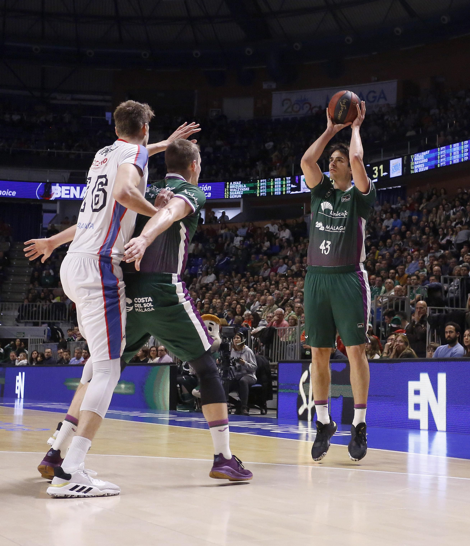 Las fotos del Unicaja-Obradoiro