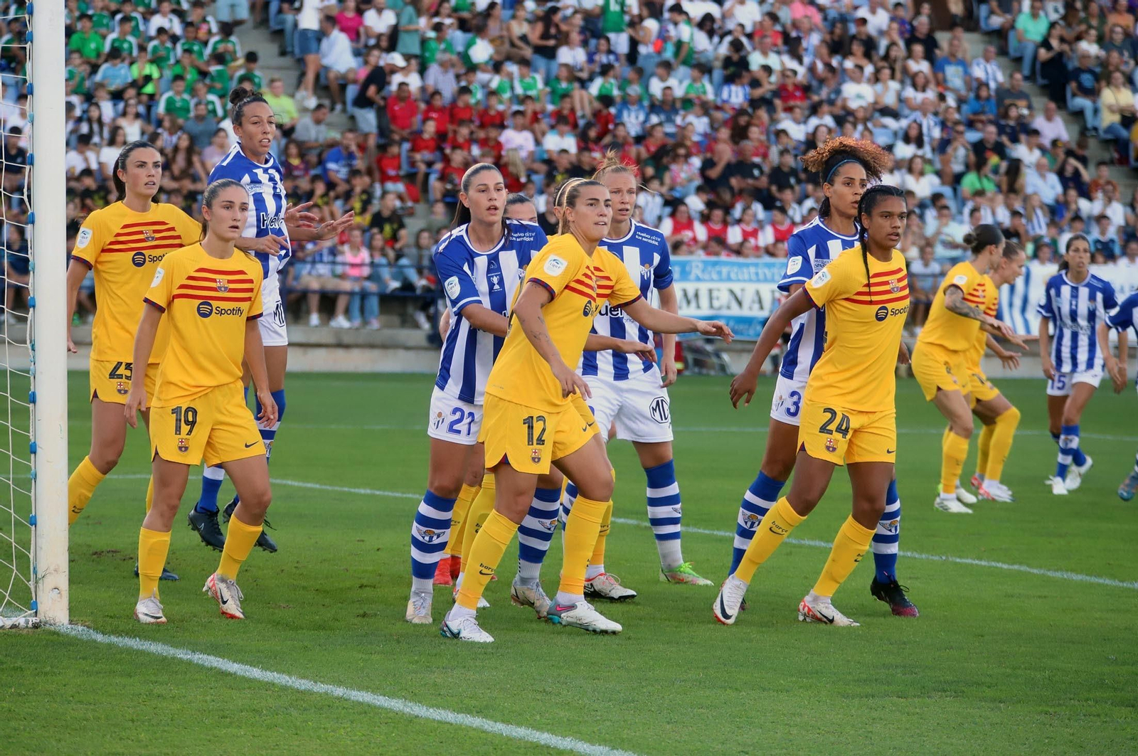 Imágenes del Sporting de Huelva-FC Barcelona