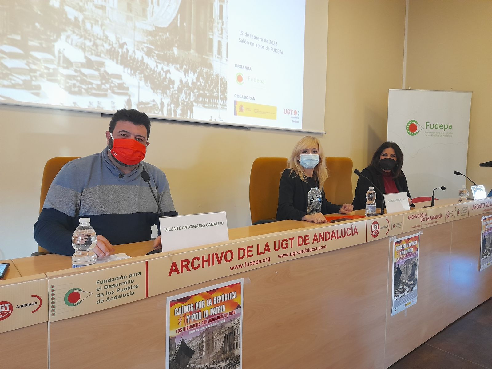 Presentación del libro 'Caídos por la República y por la patria. Los diputados por Andalucía de 1936'.