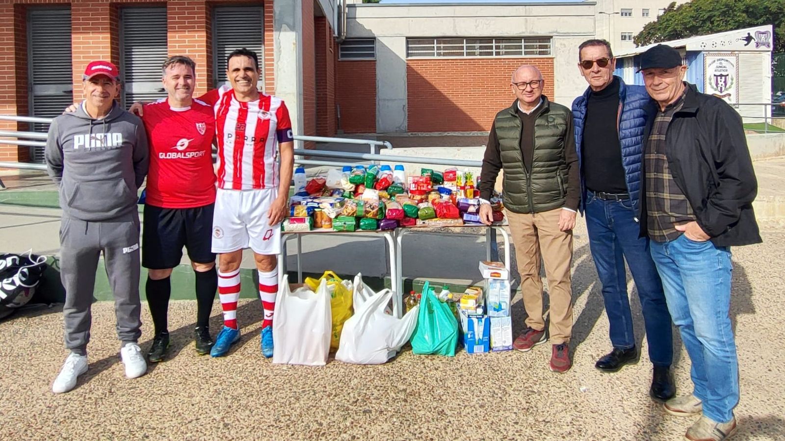 Una imagen de la jornada solidaria.