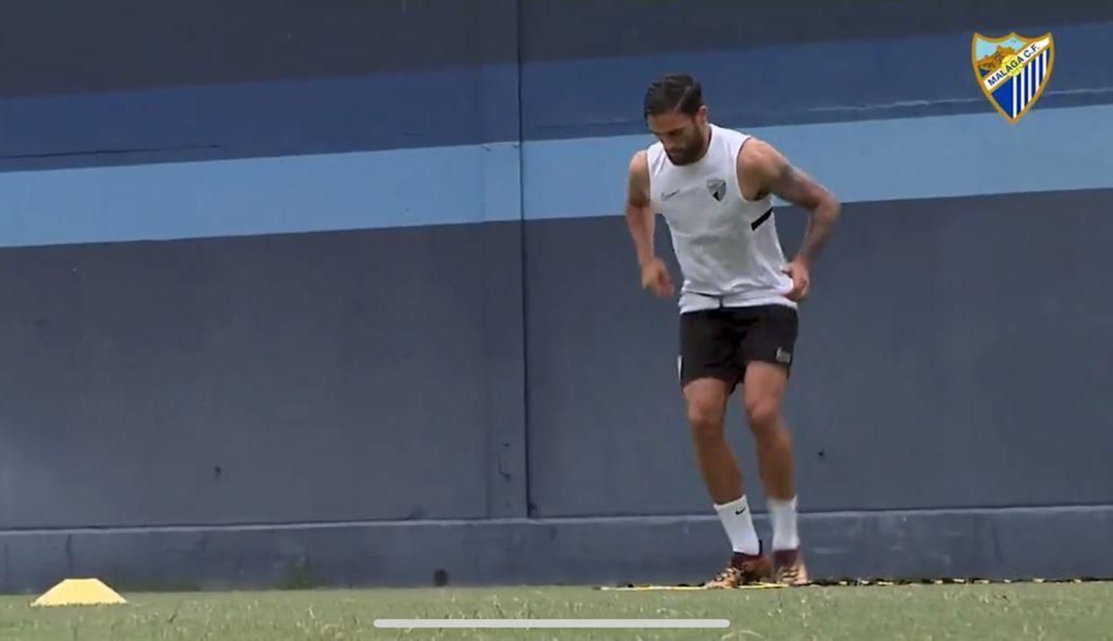 Antoñín se entrena y apunta al Ibiza-Málaga CF