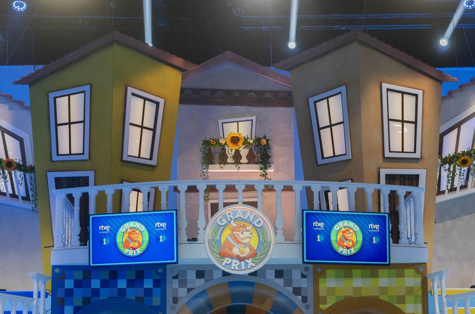 Decorado de la nueva edición de Grand Prix en TVE