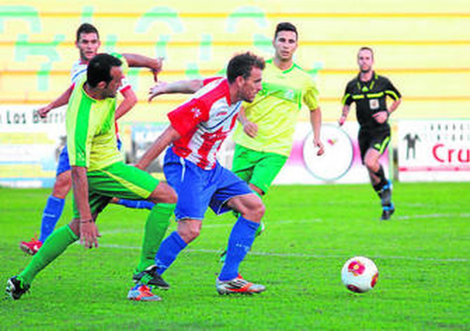 Harper, en el amistoso jugado en Los Barrios.