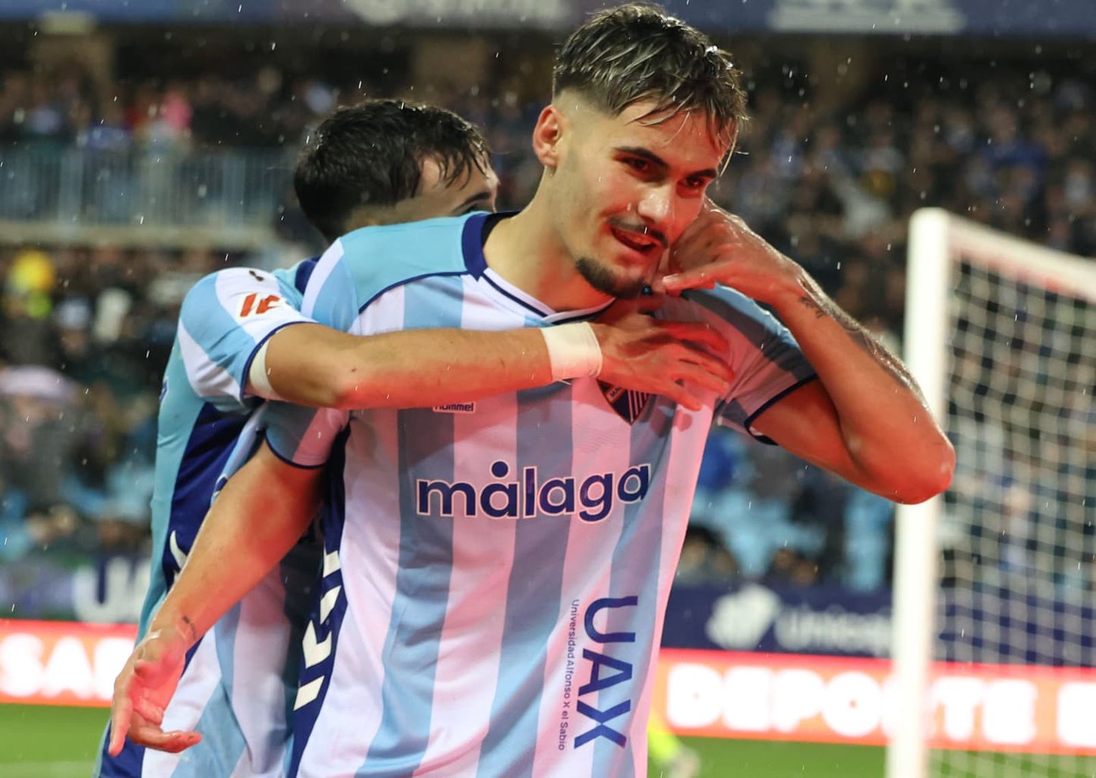 Las fotos del Málaga CF-Burgos