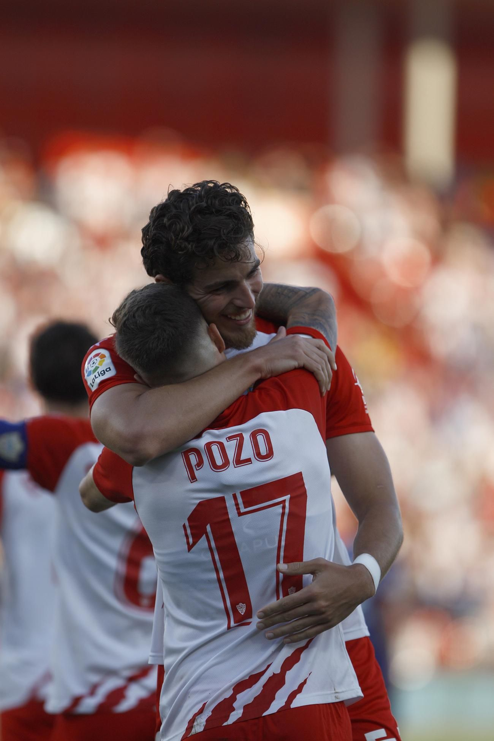 Imágenes del partido U.D. Almería-S.D. Amorebieta