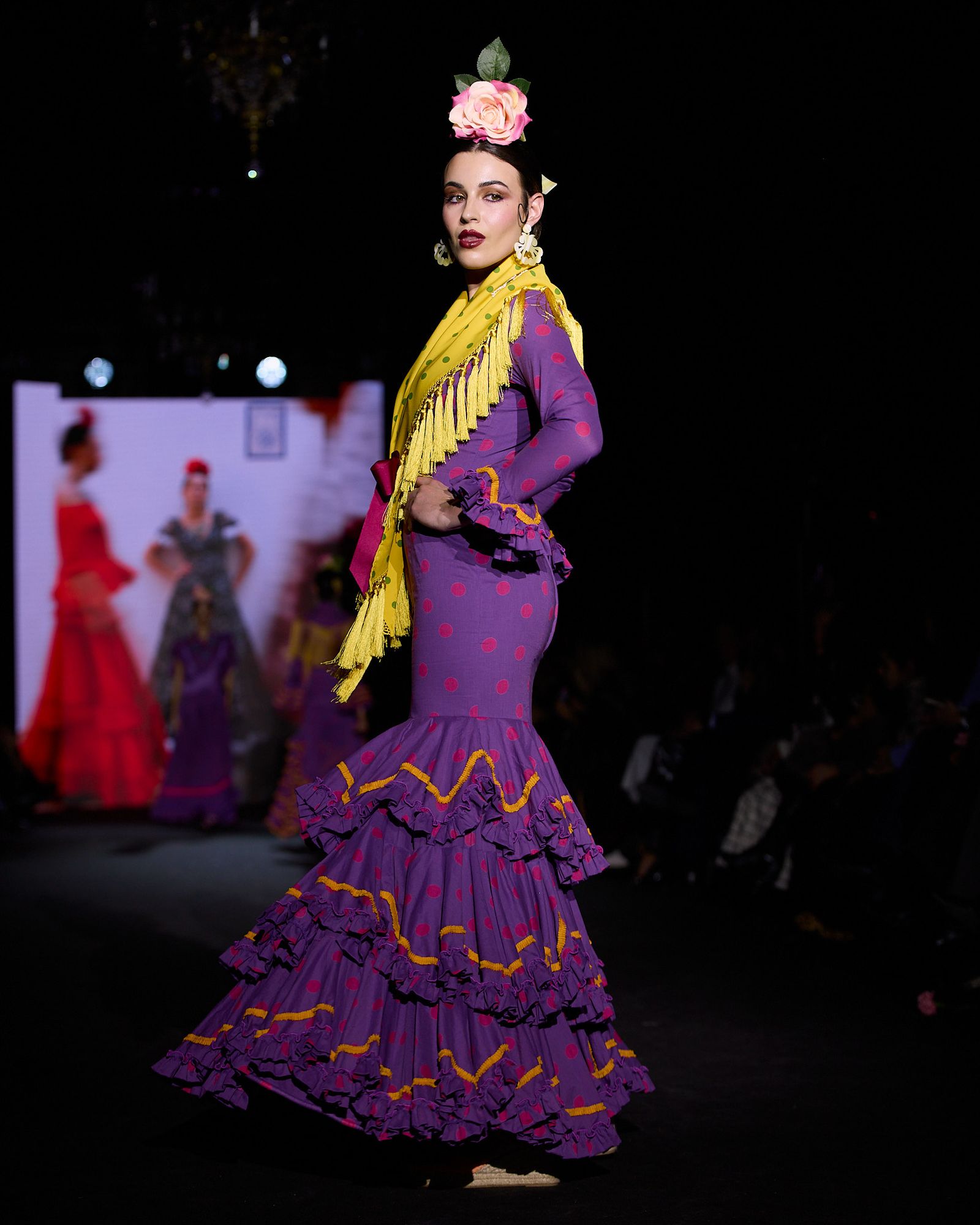 El desfile de flamenca Pol Núñez en We Love Flamenco 2026, todas las fotos