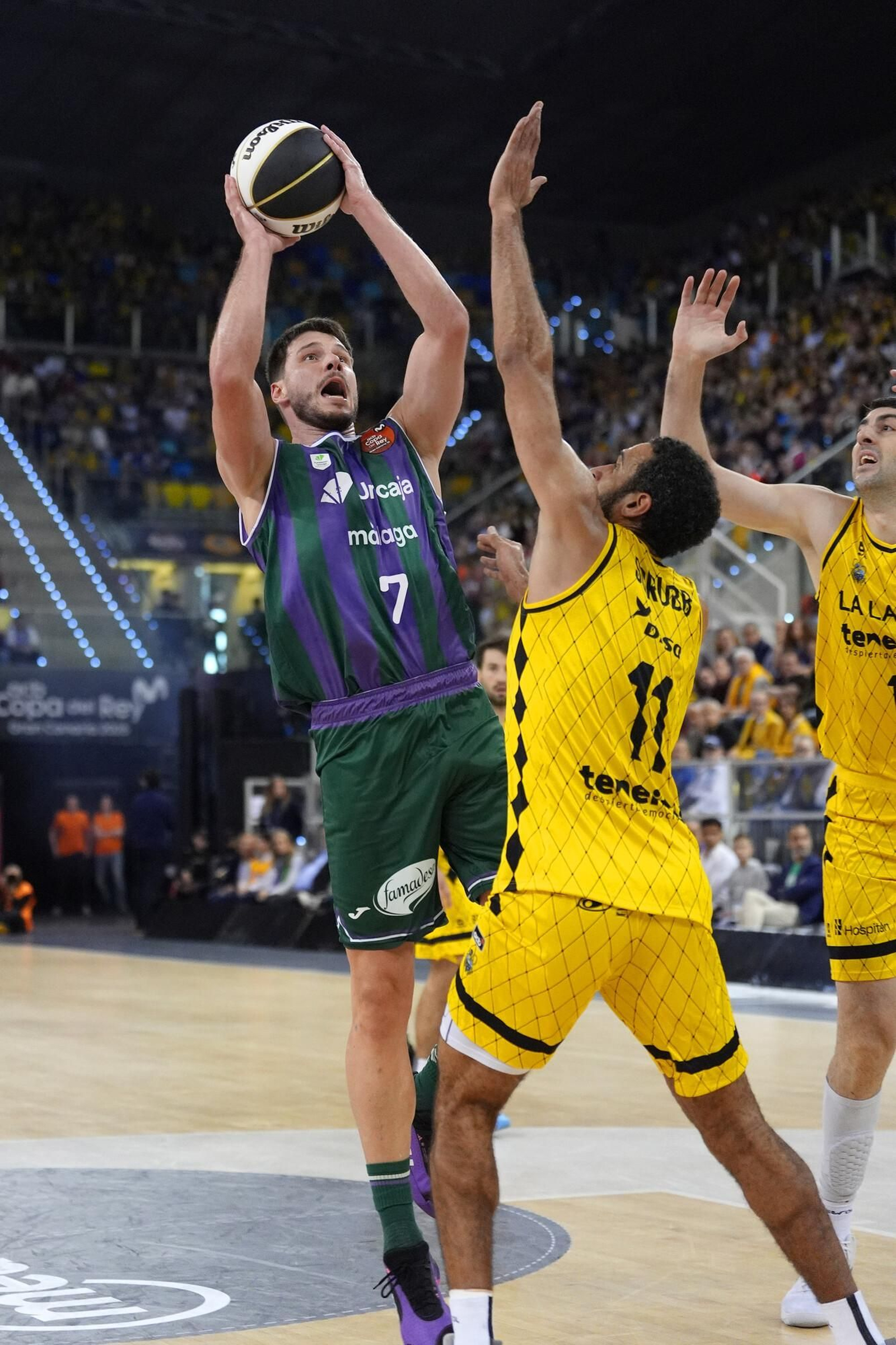 Las fotos del Unicaja - La Laguna Tenerife de Copa del Rey