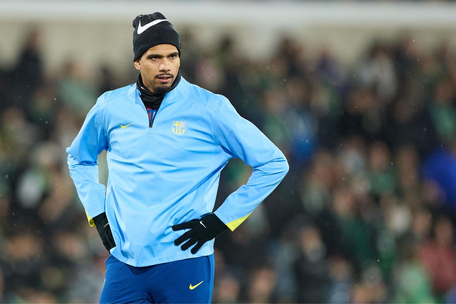 Las fotos del Racing-Barcelona de Copa