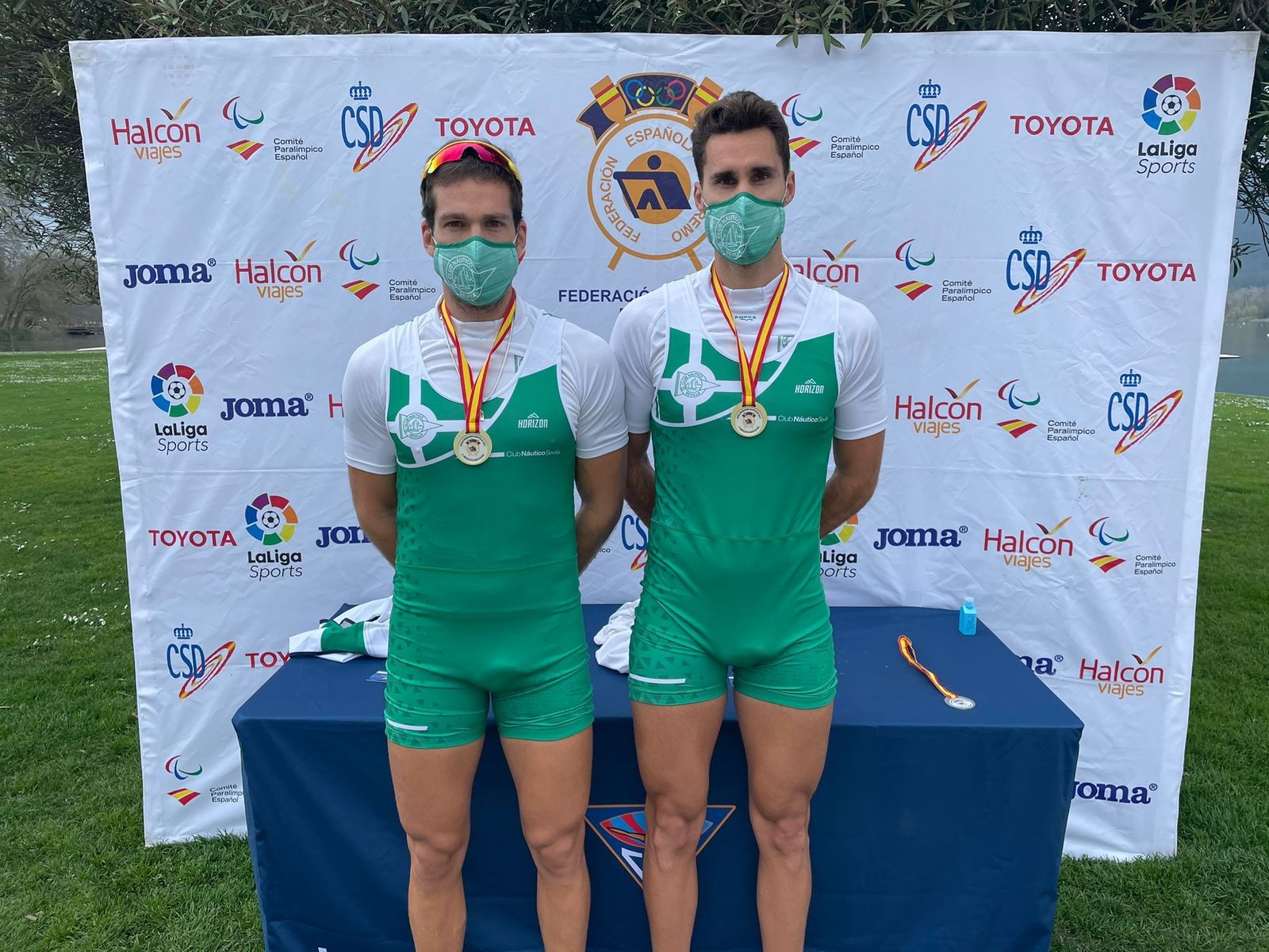 Jaime Canalejo y Javier García.