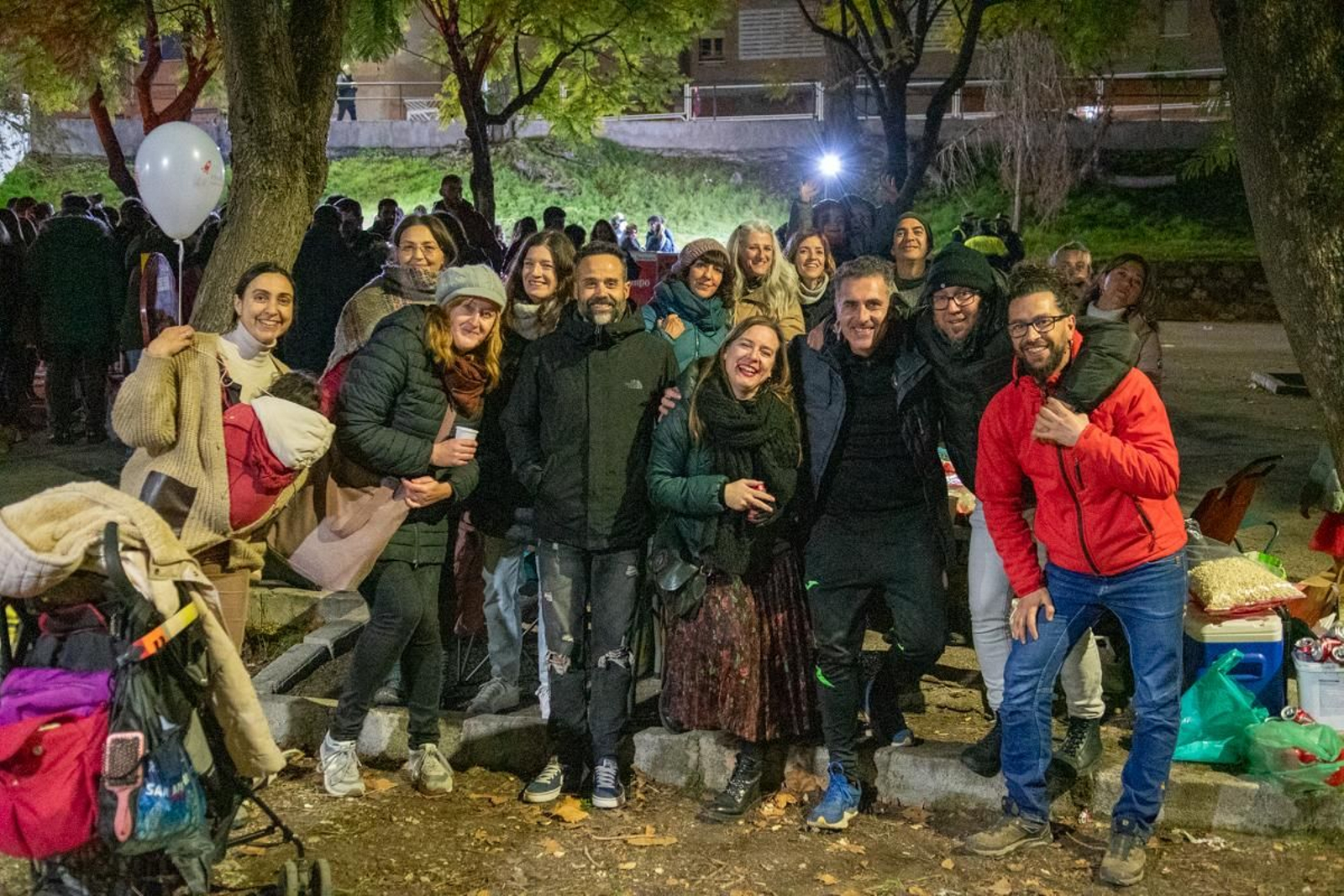 En imágenes: Armonía y convivencia alrededor del fuego por San Antón