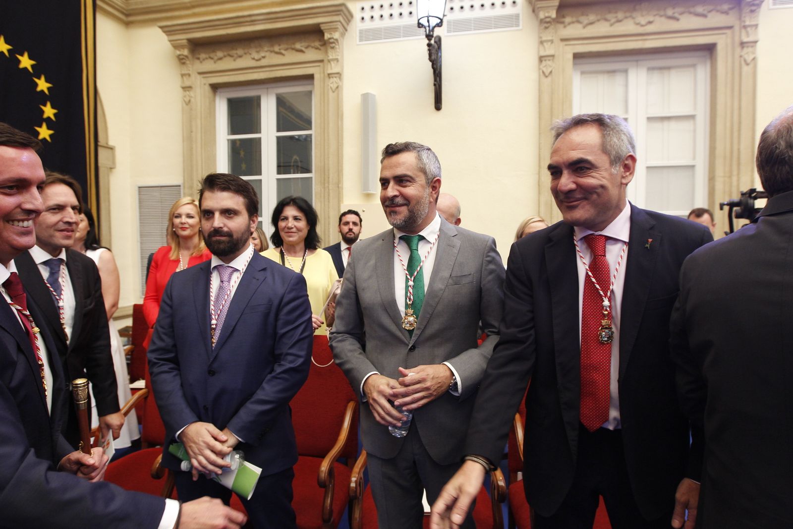 Pleno investidura Presidente Diputación de Almería. Javier Aureliano García