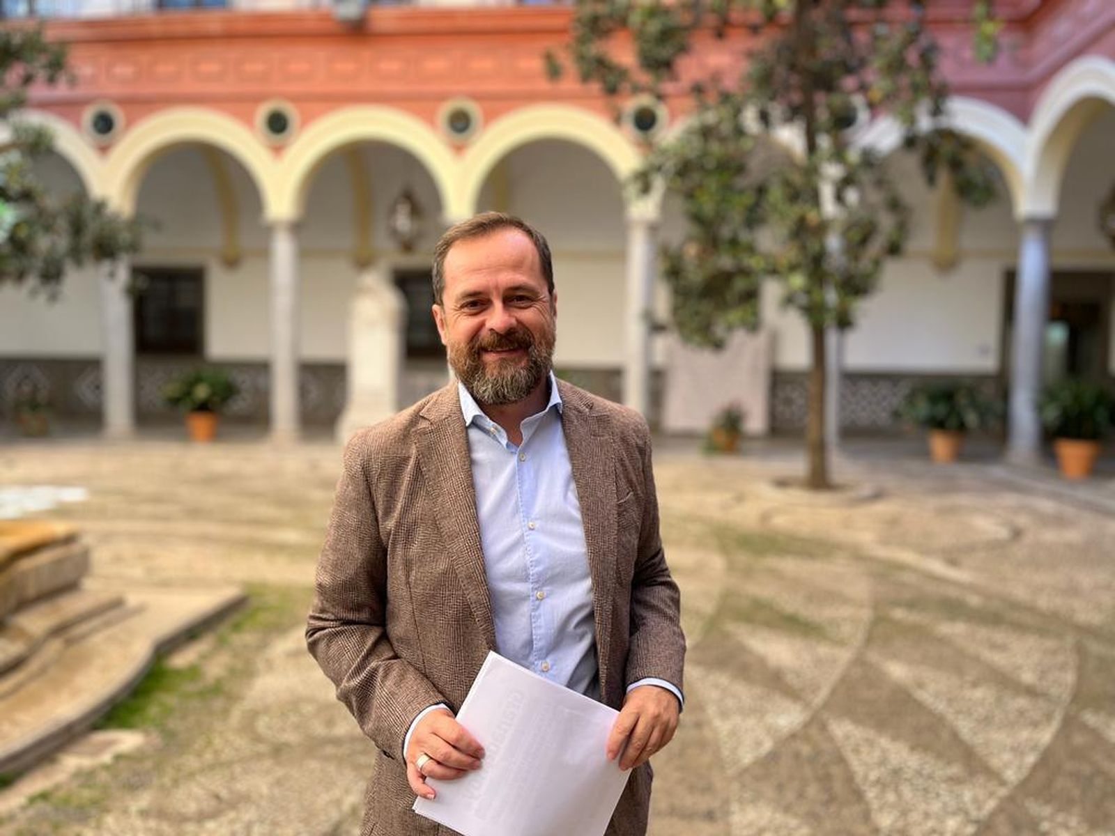Juanjo Ibáñez, concejal del PSOE en el Ayuntamiento de Granada.