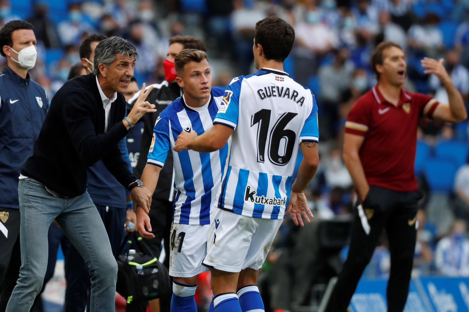Las imágenes del Real Sociedad-Sevilla