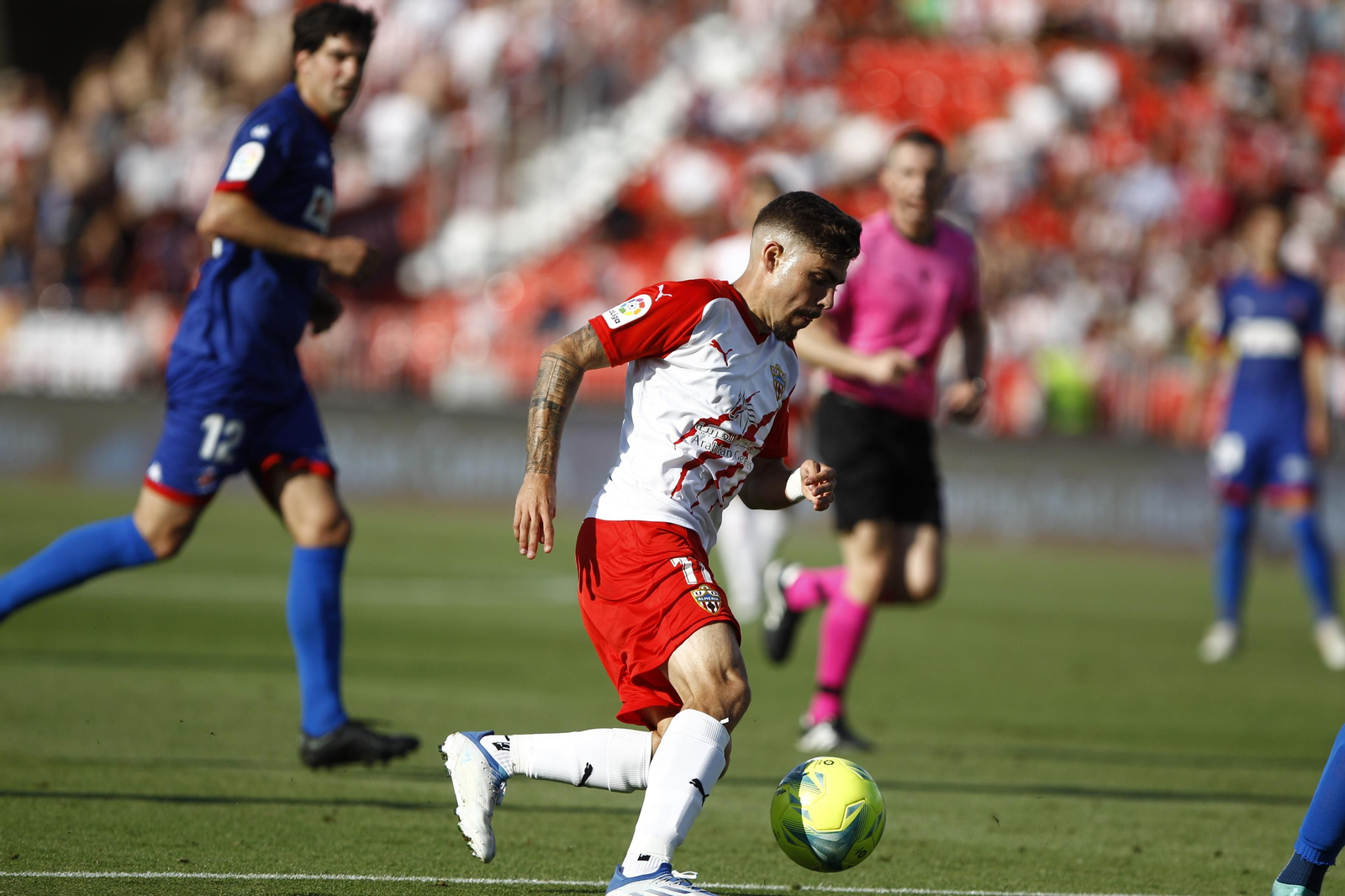 Imágenes del partido U.D. Almería-S.D. Amorebieta