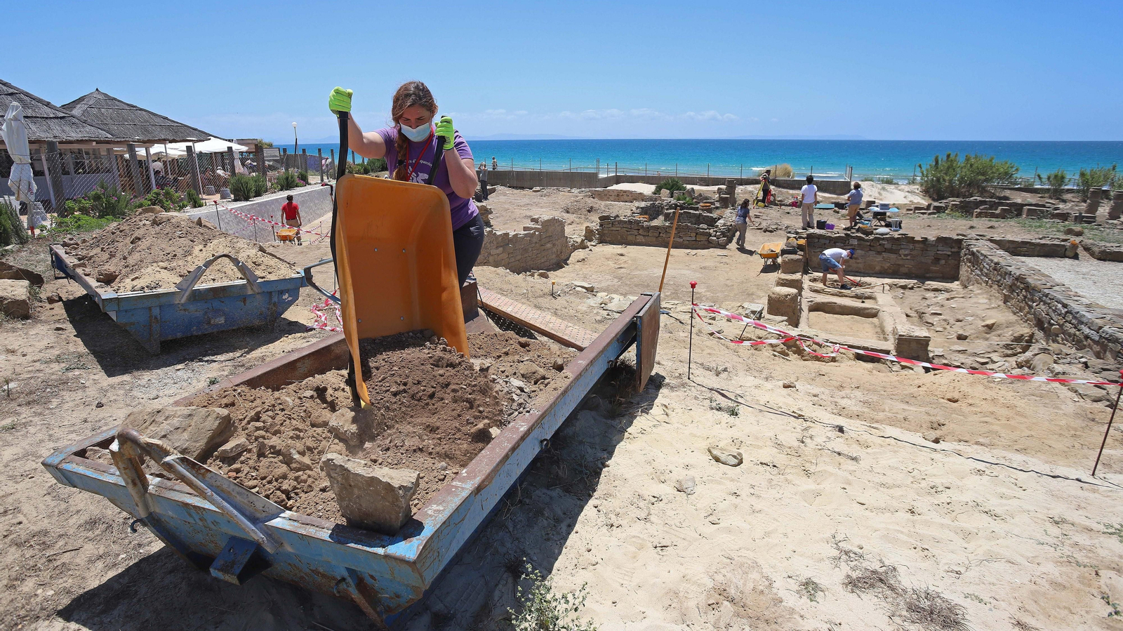 Fotos de los nuevos hallazgos en Baelo Claudia