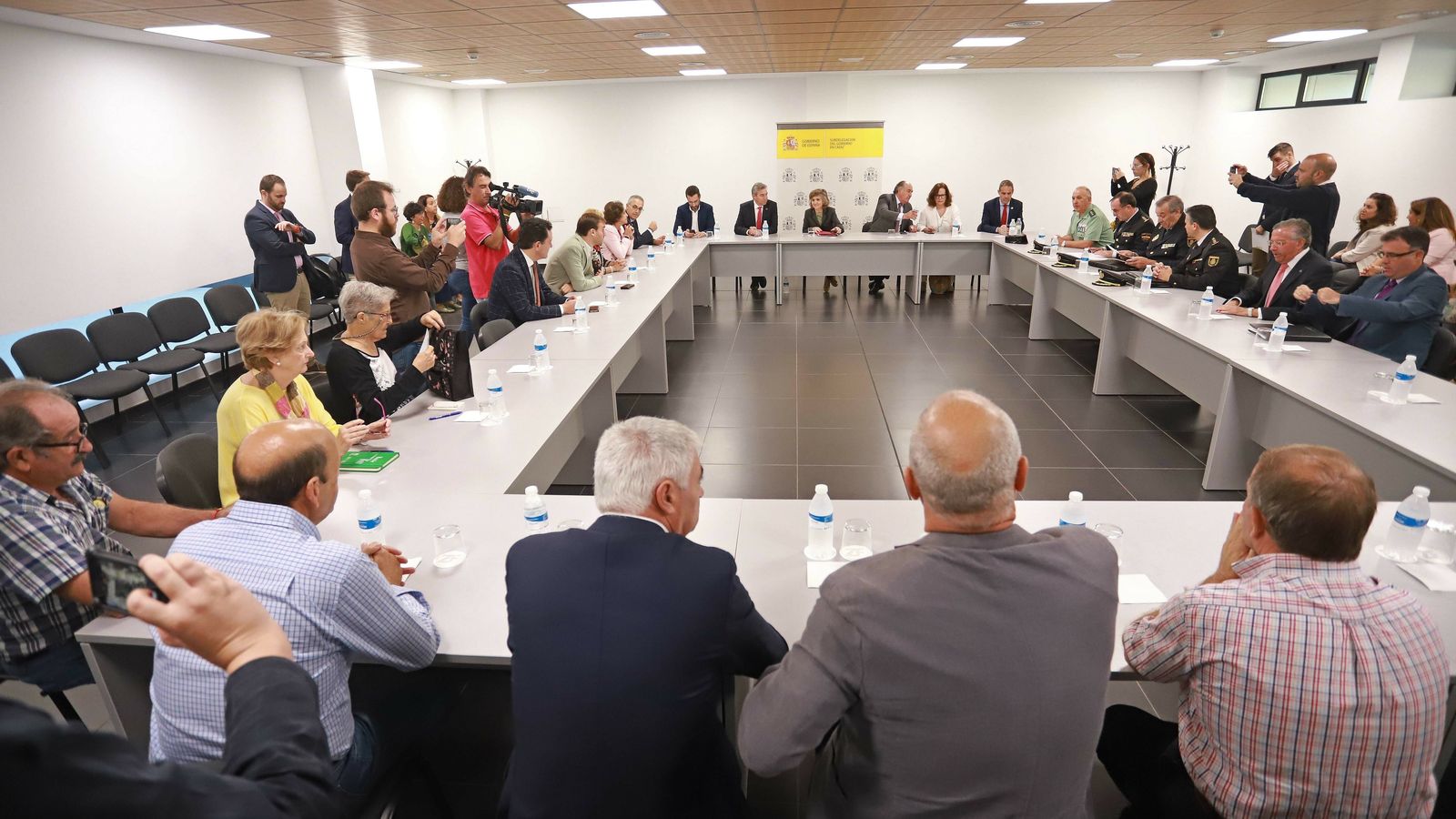 Reunión celebrada en el edificio Nexus