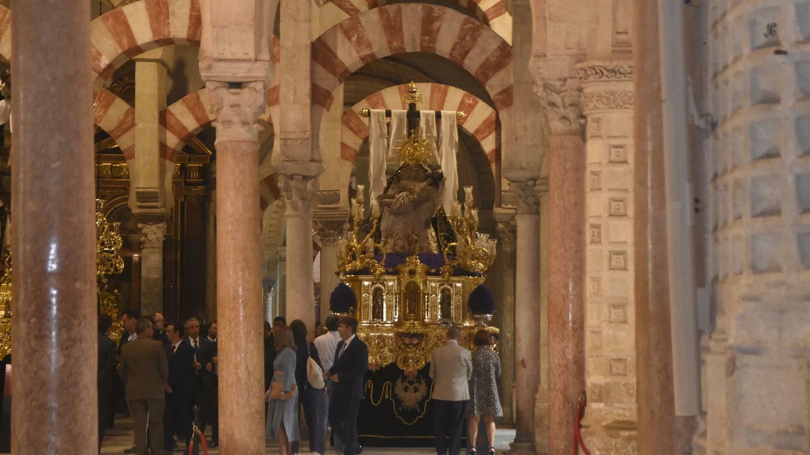 Las Angustias de Córdoba, en la Catedral. Las Angustias de Córdoba, en la Catedral.