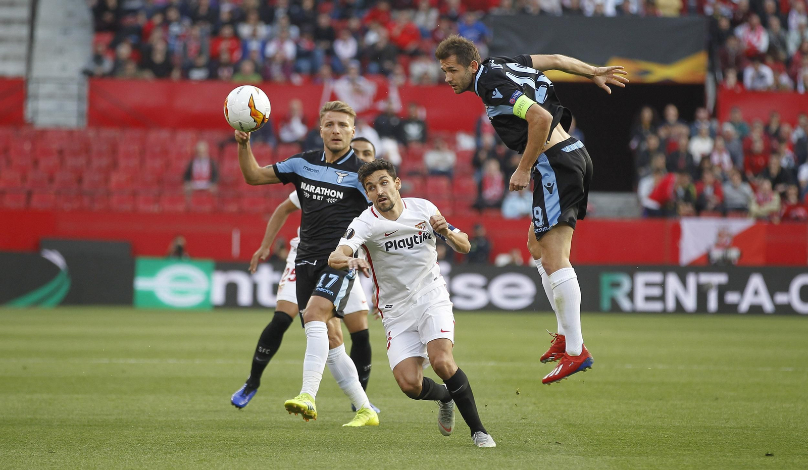 El Sevilla FC-Lazio, en imágenes