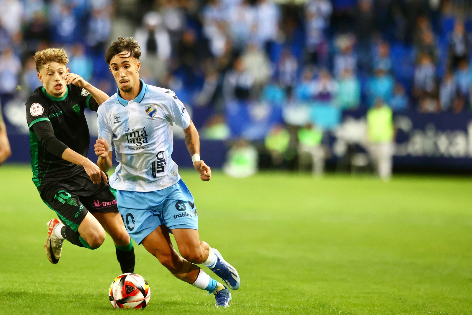 El Málaga CF-Córdoba, en fotos