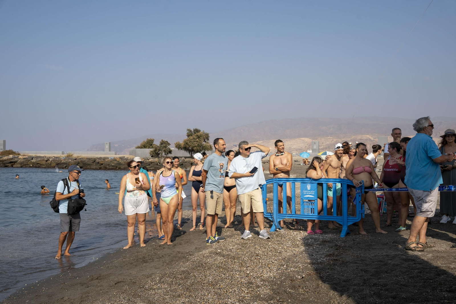 Travesía a nado Carlos Tejada de Almería