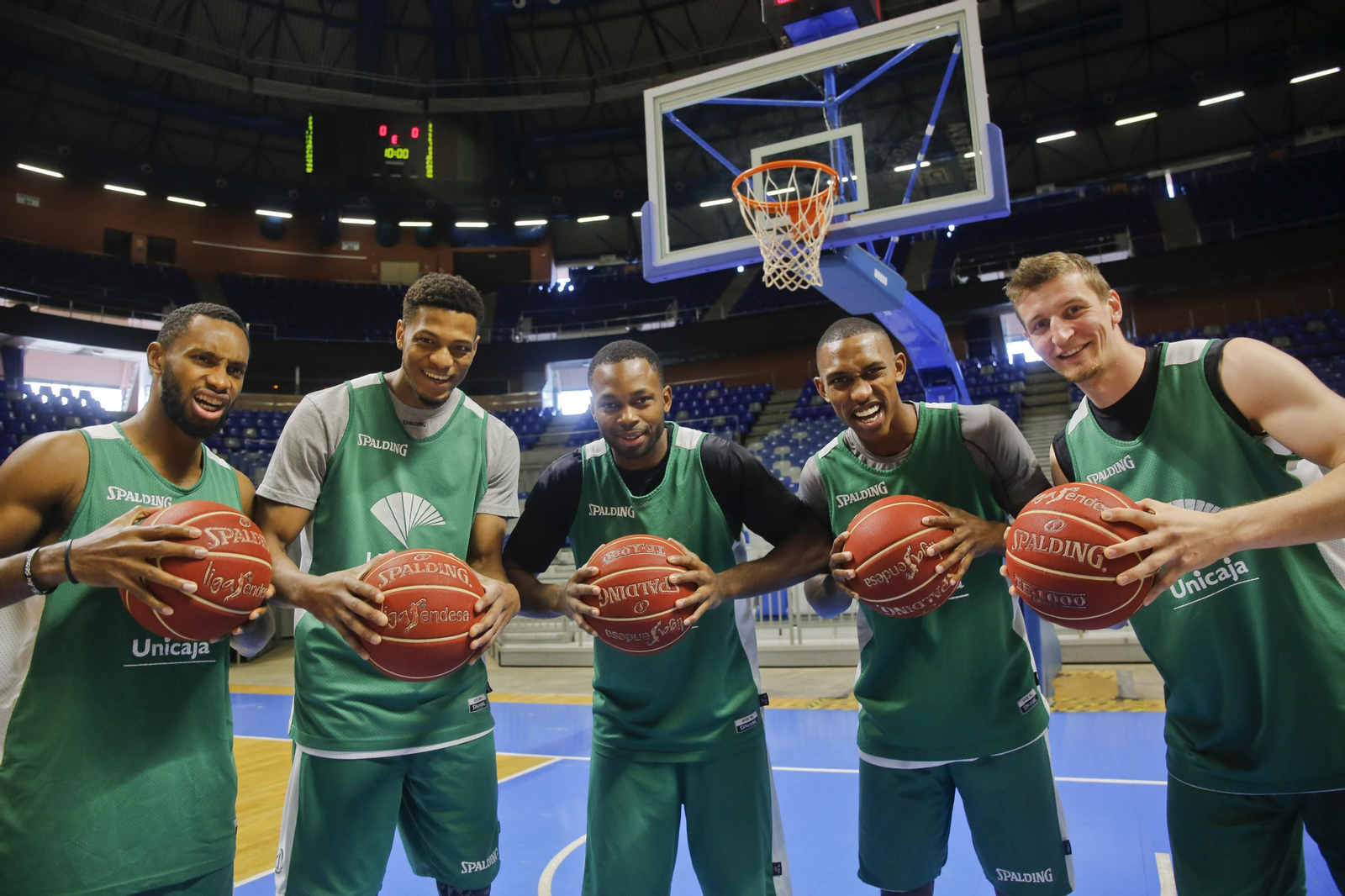 Los cinco años de Adam Waczynski en el Unicaja, en fotos