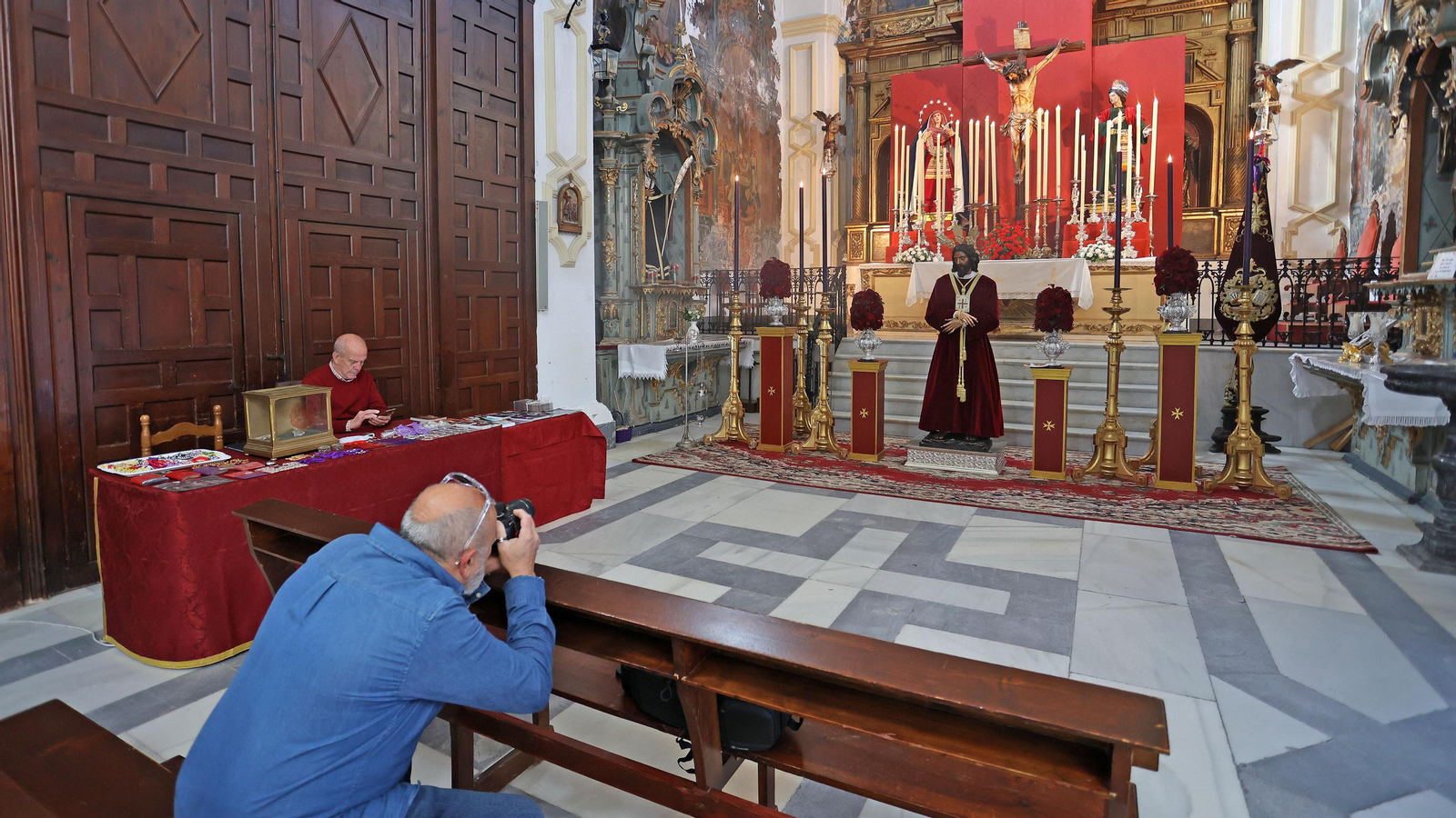 Besapiés y besamanos del primer viernes de marzo de la cuaresma de Jerez