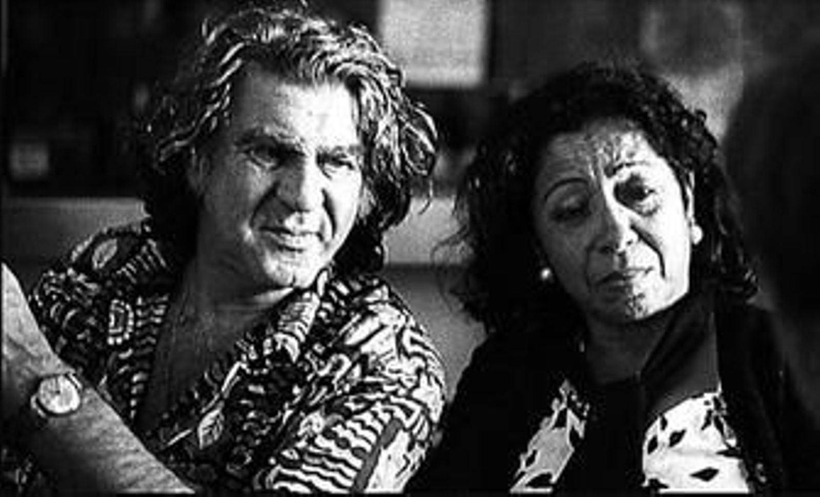 Manuel Bermúdez Junquera, más conocido como Ansonini, junto a Fernanda de Utrera al día siguiente de algunas de sus innumerables fiestas.