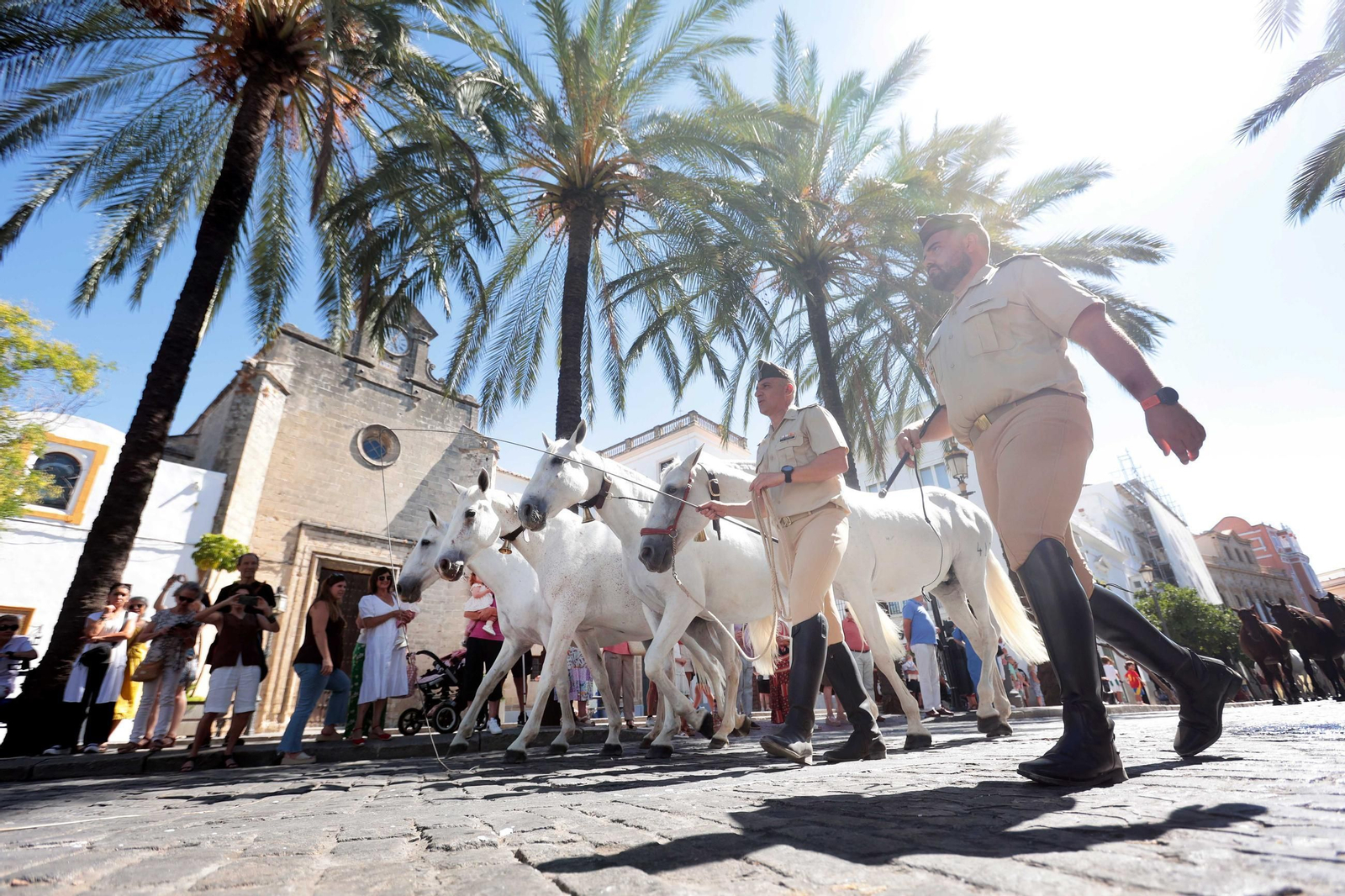 Imágenes de la Parada Hípica por las calles de Jerez