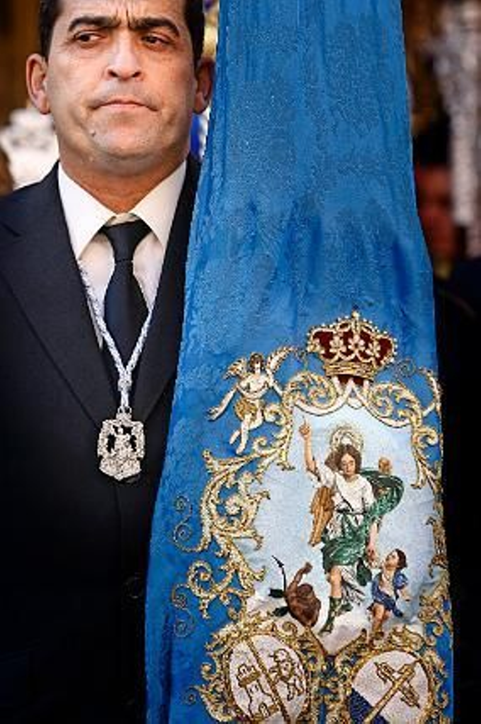 La hermandad de la Expiración abre el Viernes Santo. 

Foto: Julio Gonzalez