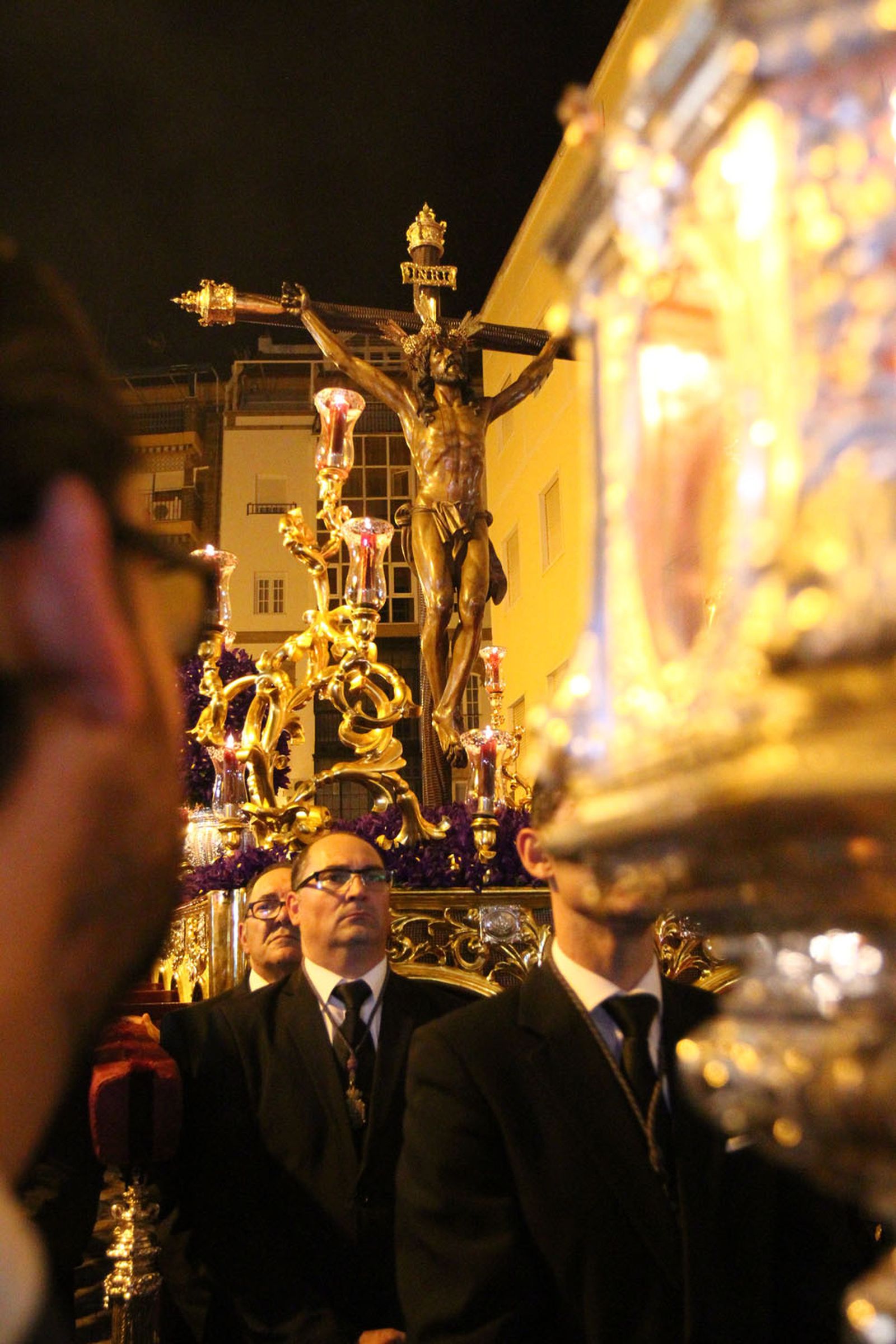 El Cristo de la Expiración preside el Vía Crucis del Consejo de Hermandades