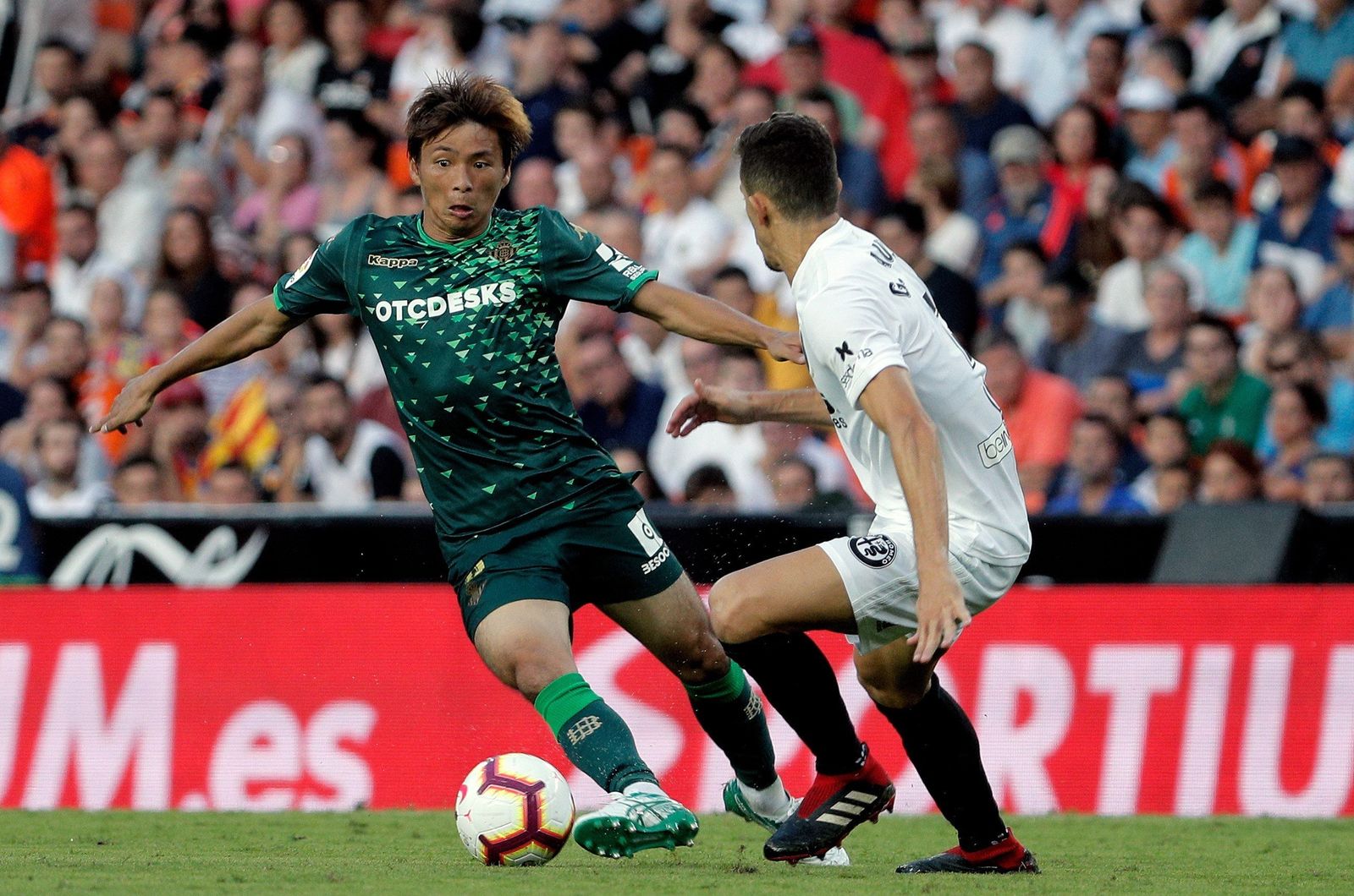 El Valencia-Betis, en imágenes