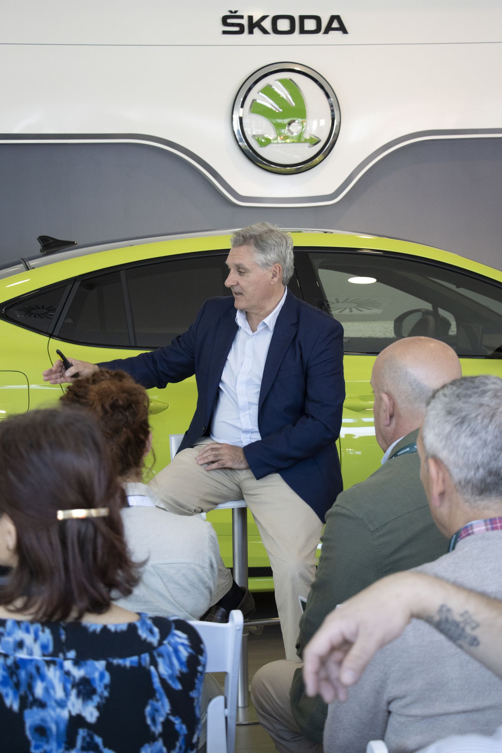 Momento de la presentación de las nuevas instalaciones en Motril.