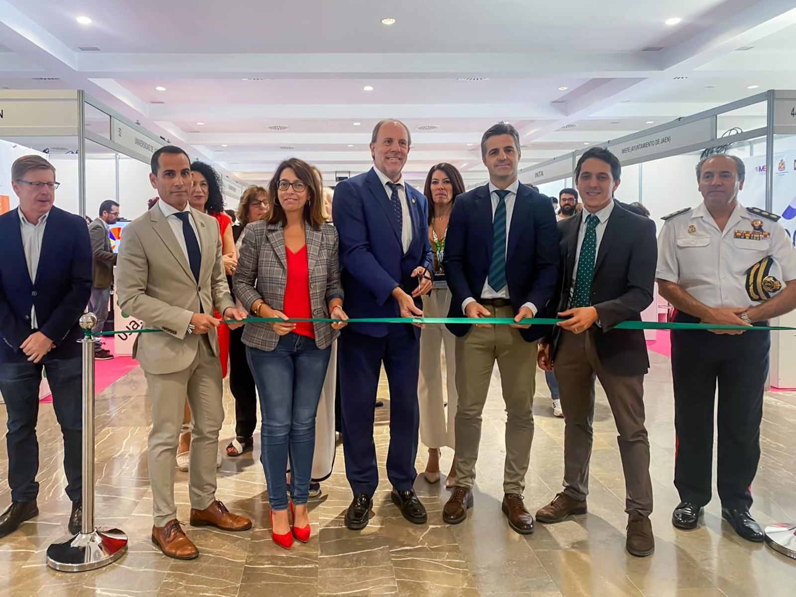 Inauguracón de la Feria de Empleo UJA 2025