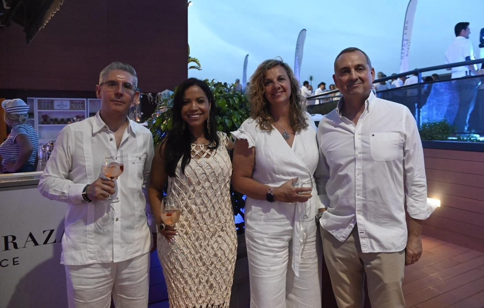 Las mejores fotos de la Fiesta Blanca de la terraza del Eurostars Palace de Córdoba