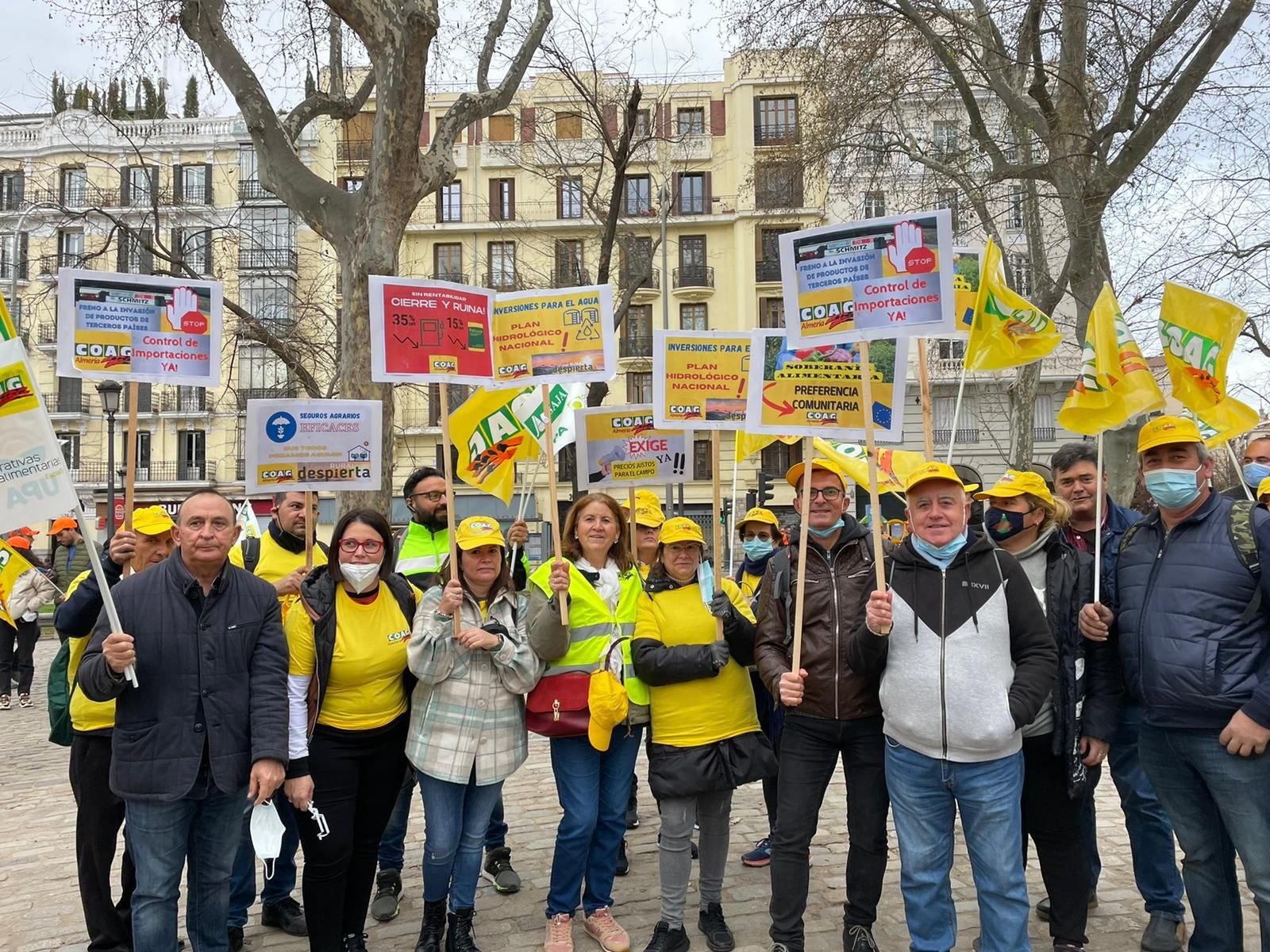 Fotogalería de la manifestación del campo almeriense