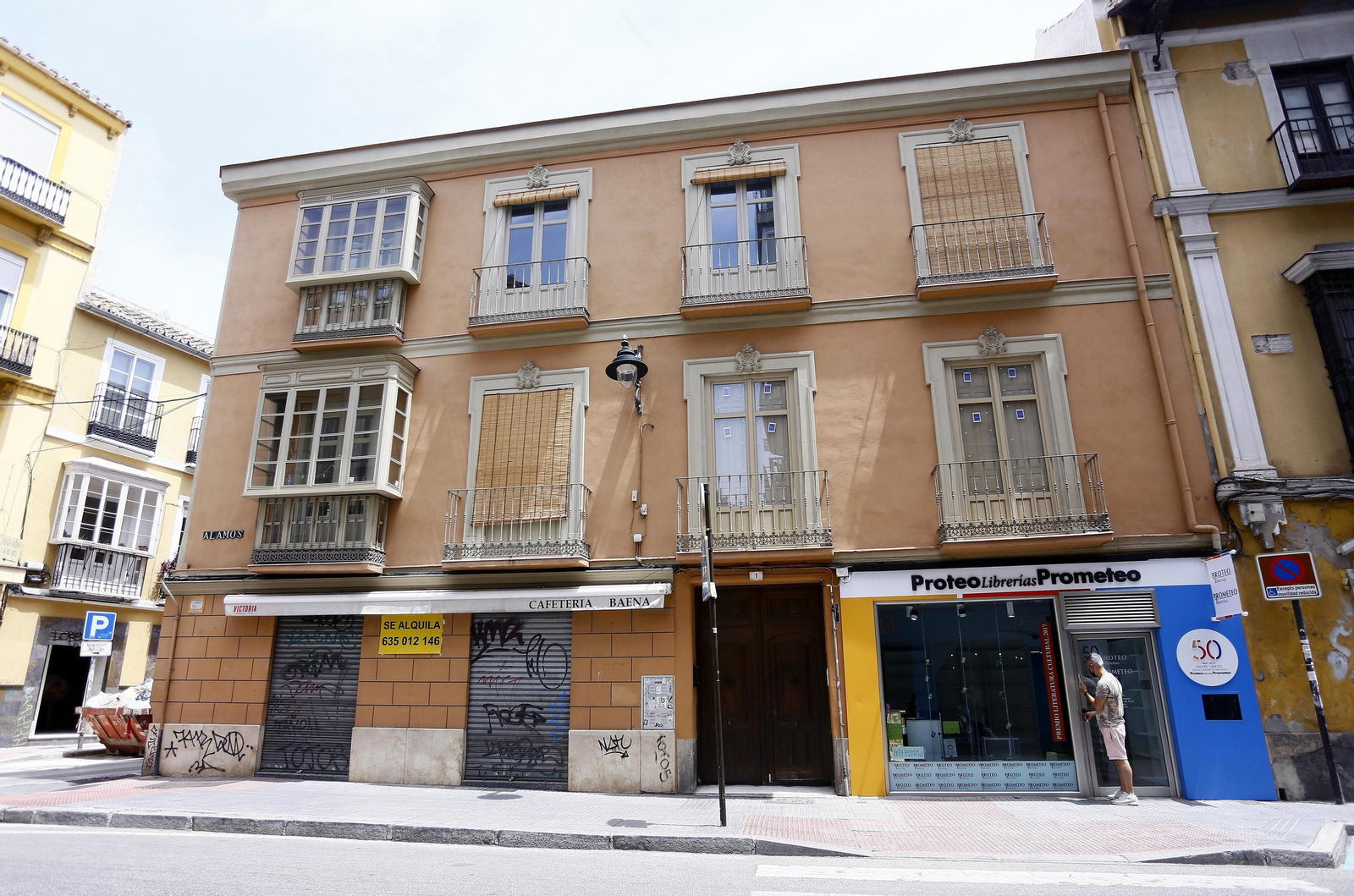La nueva sede provisional de Proteo y Prometeo, en la calle Álamos.