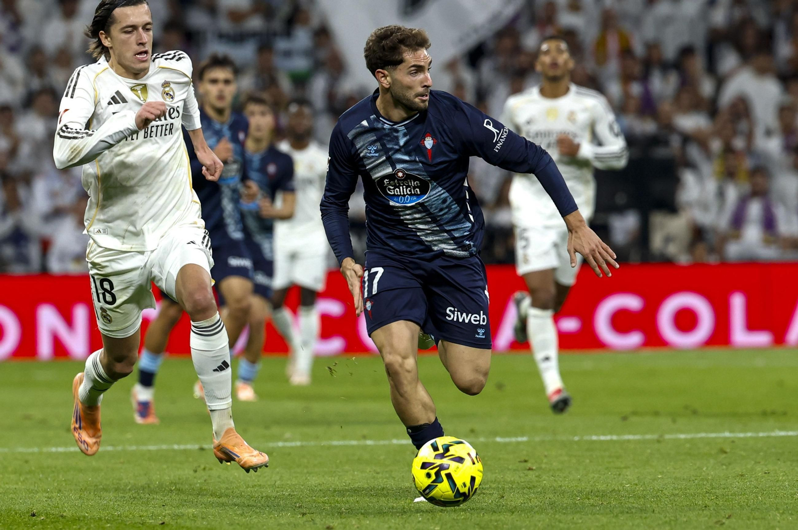 Las fotos de la derrota del Real Madrid contra el Celta