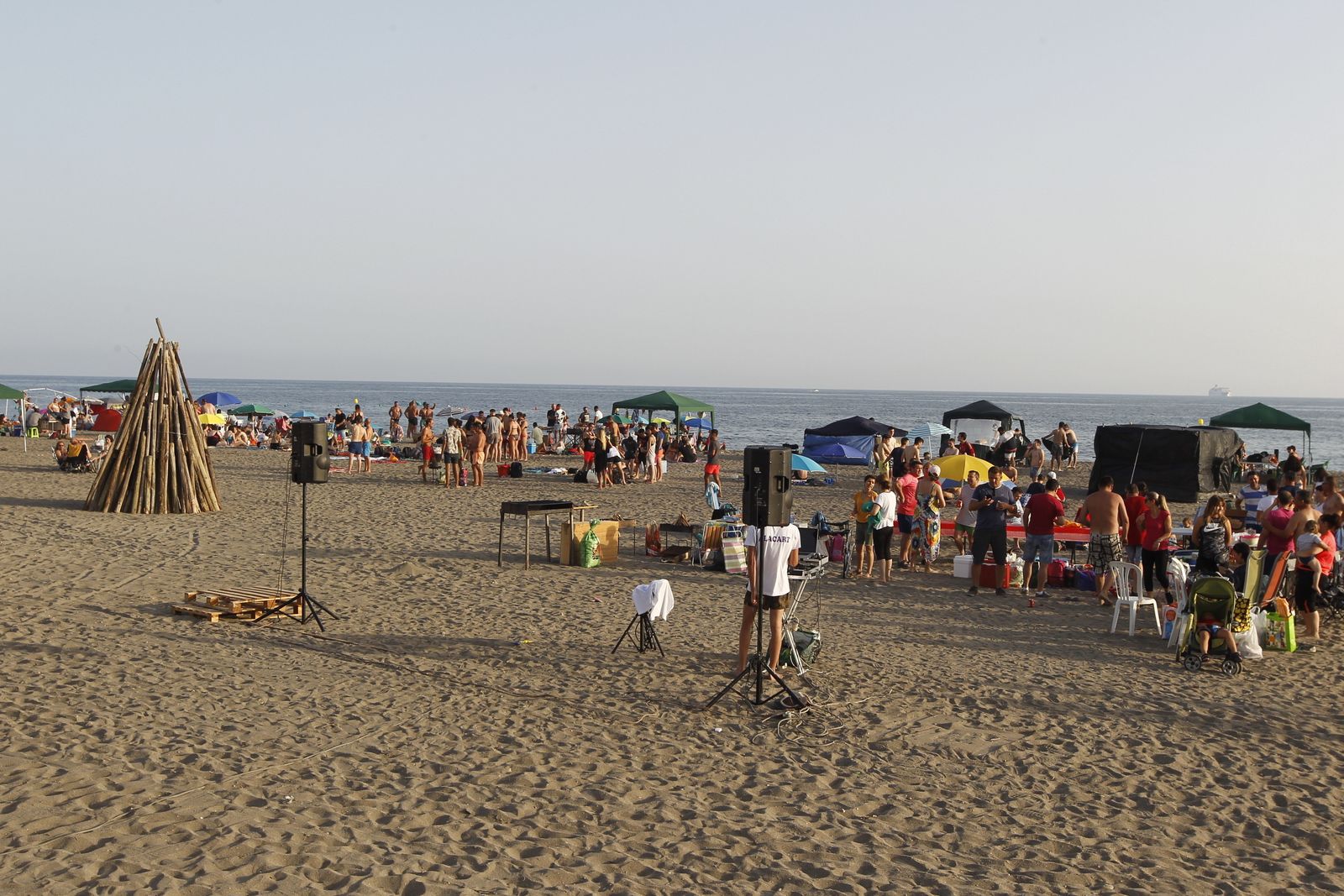 Fotogalería Noche de San Juan. El Zapillo. Almeria