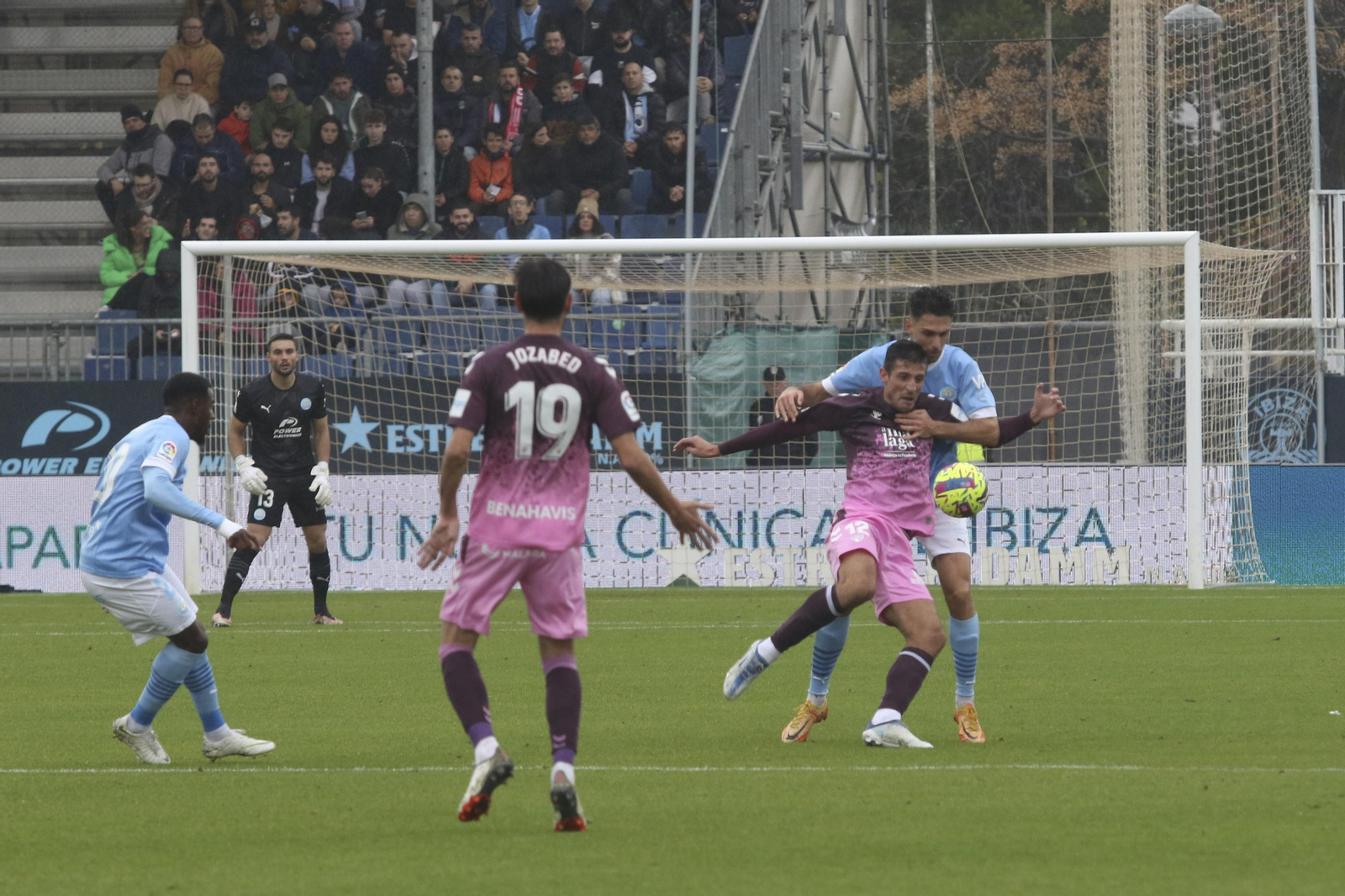 El Ibiza - Málaga CF, en fotos