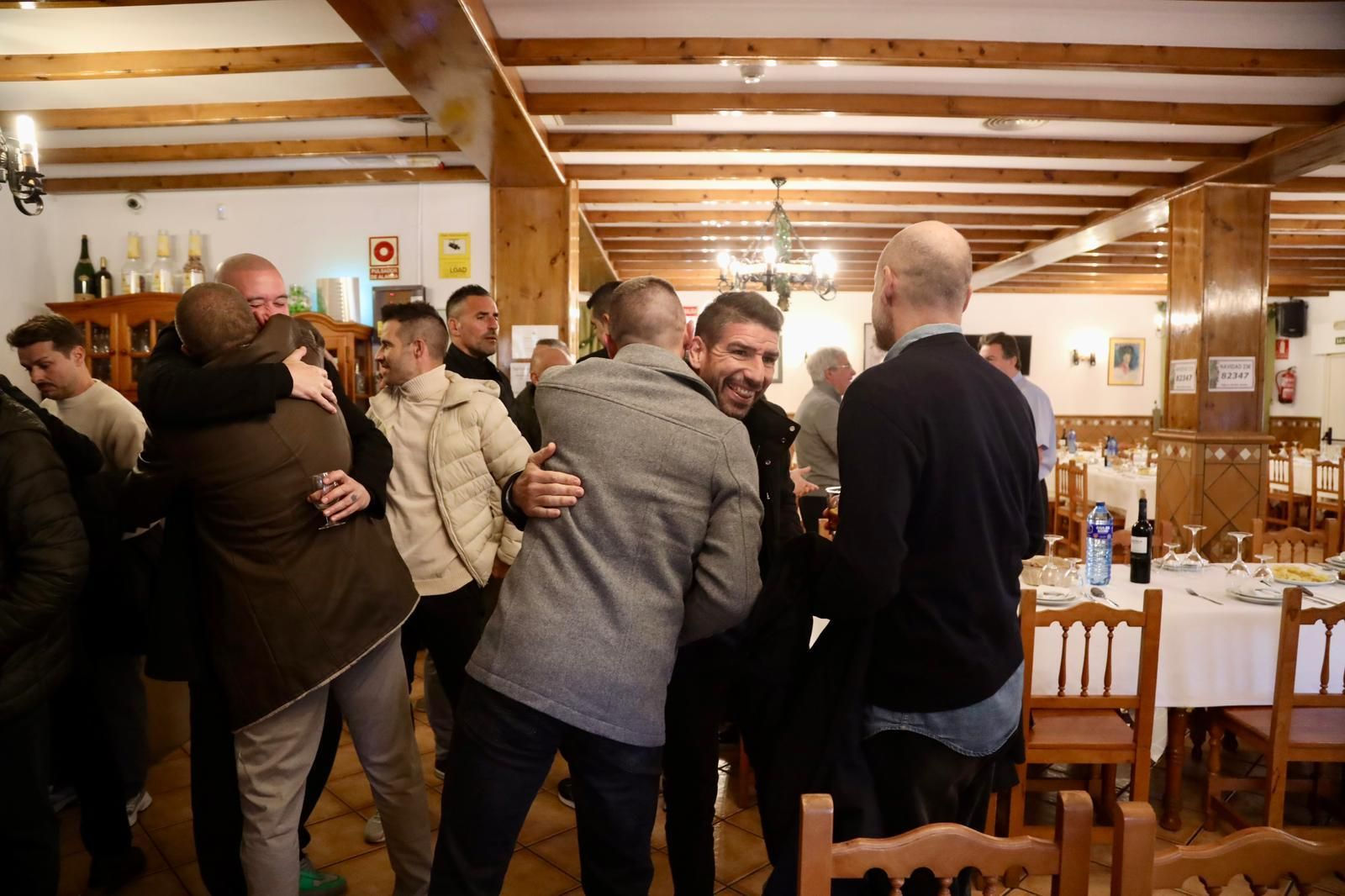 Los veteranos del Málaga CF se reúnen en la Venta del Túnel